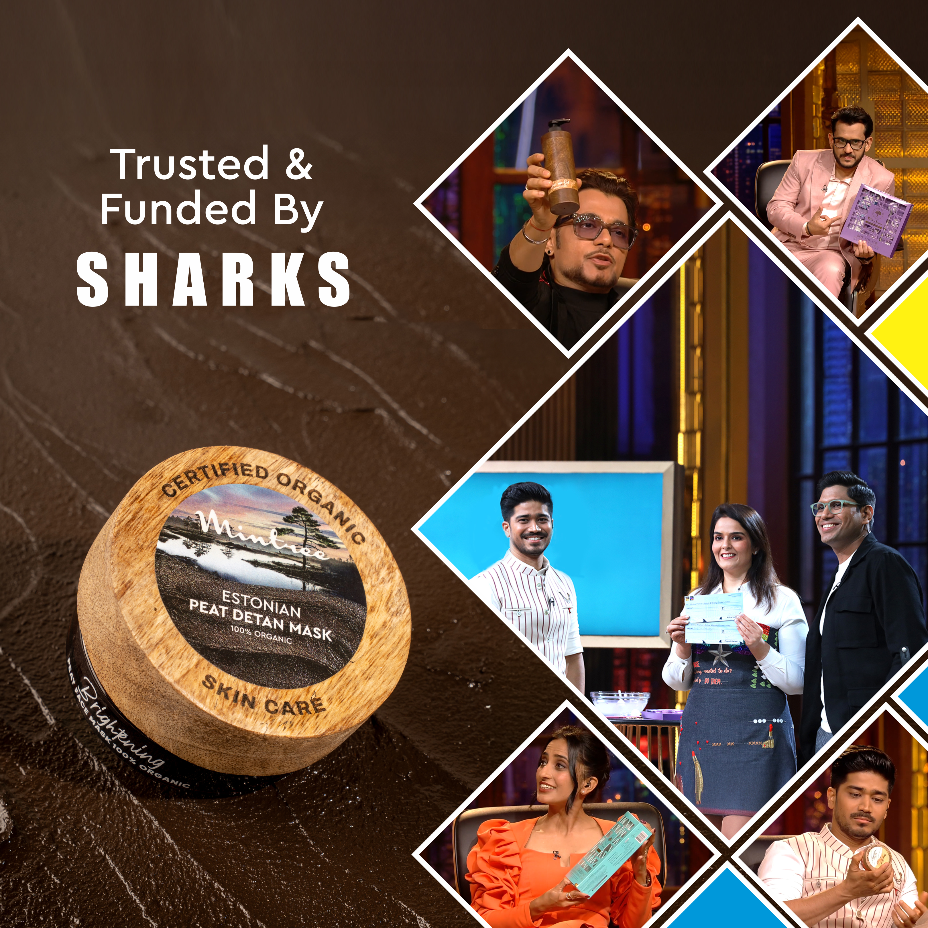 100% ORGANIC Detan Face Mask 60 gm