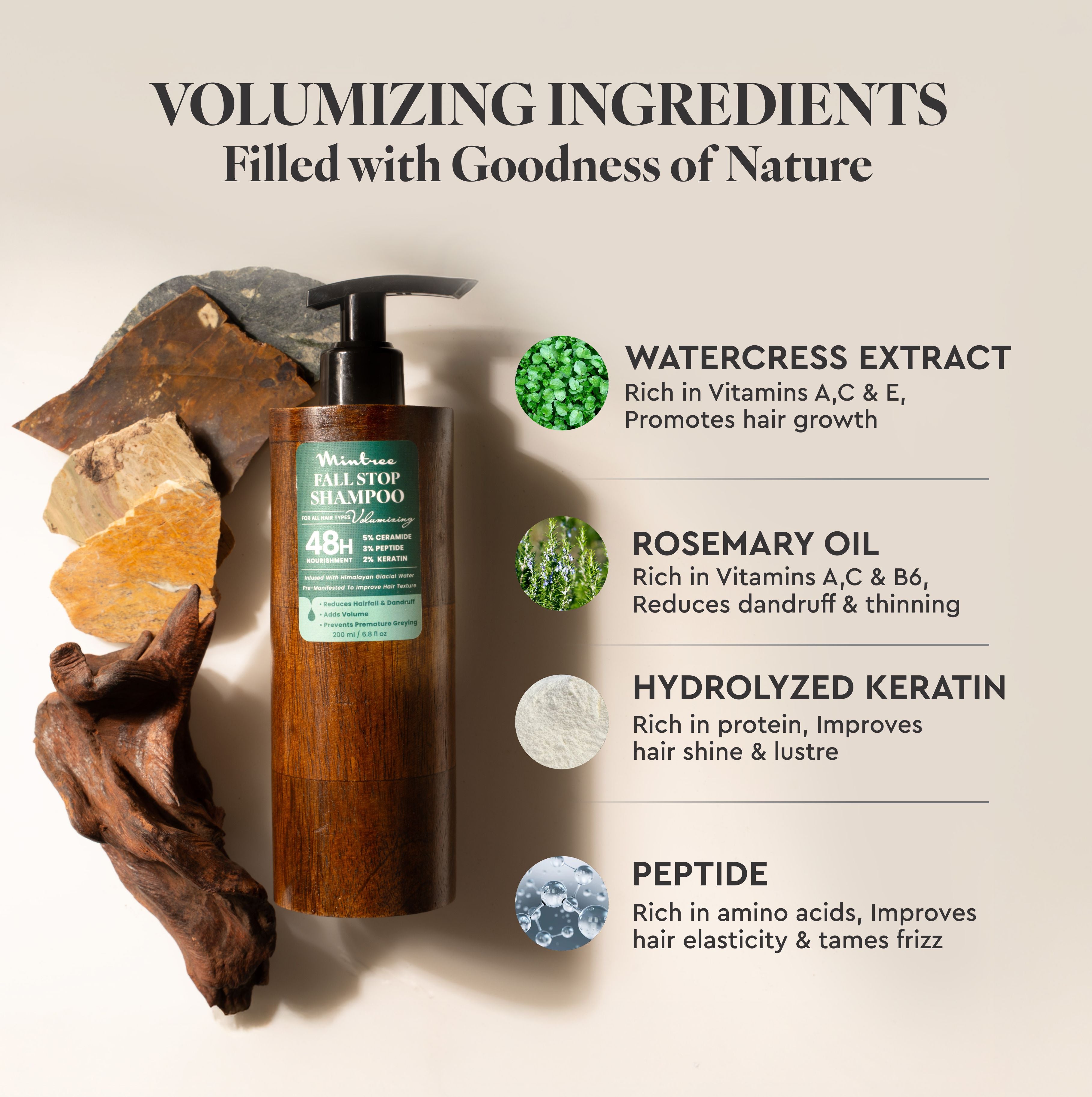 Volumizing Hair Fall Stop Shampoo 200 ml