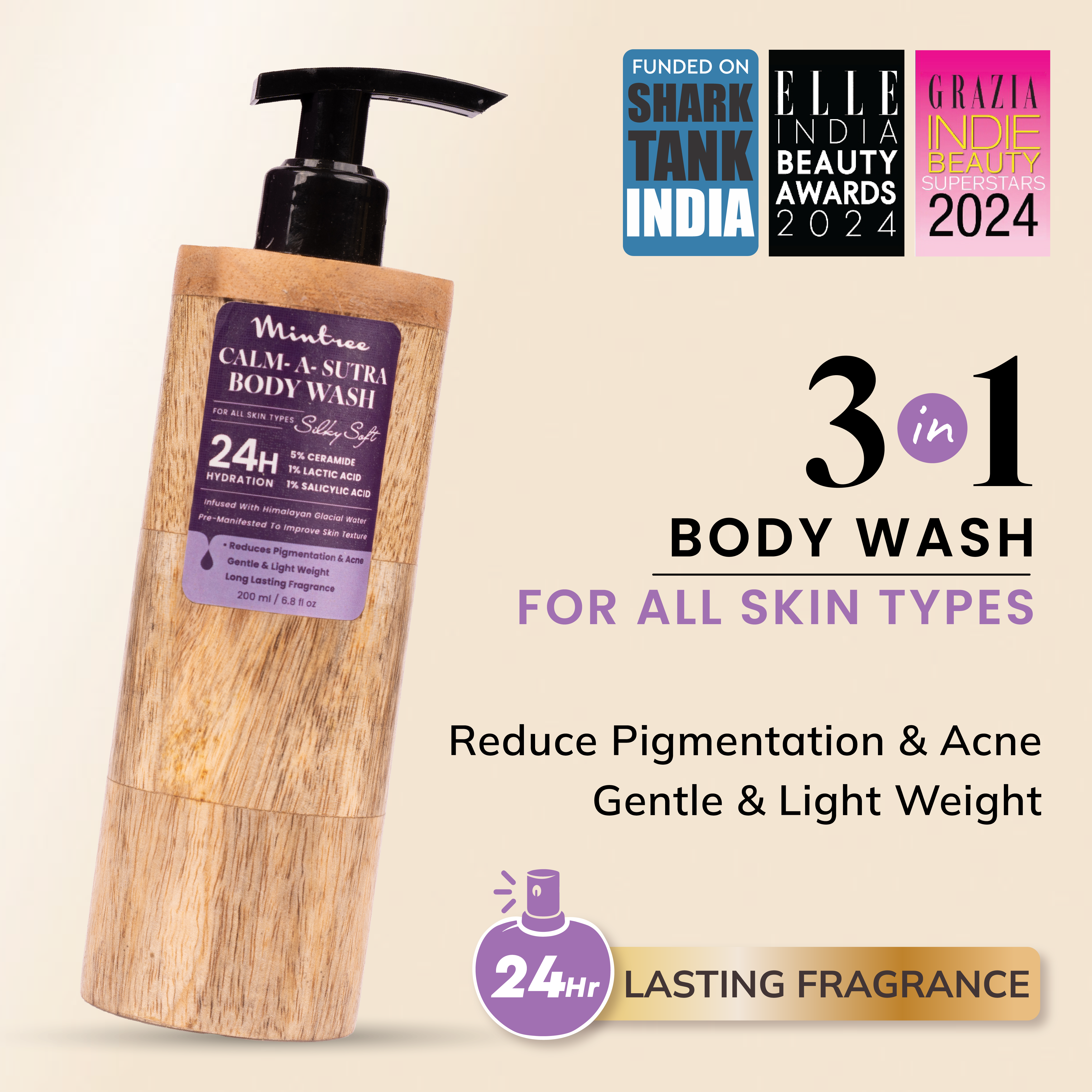 NOURISHING Calm-A-Sutra Body Wash 200 ml