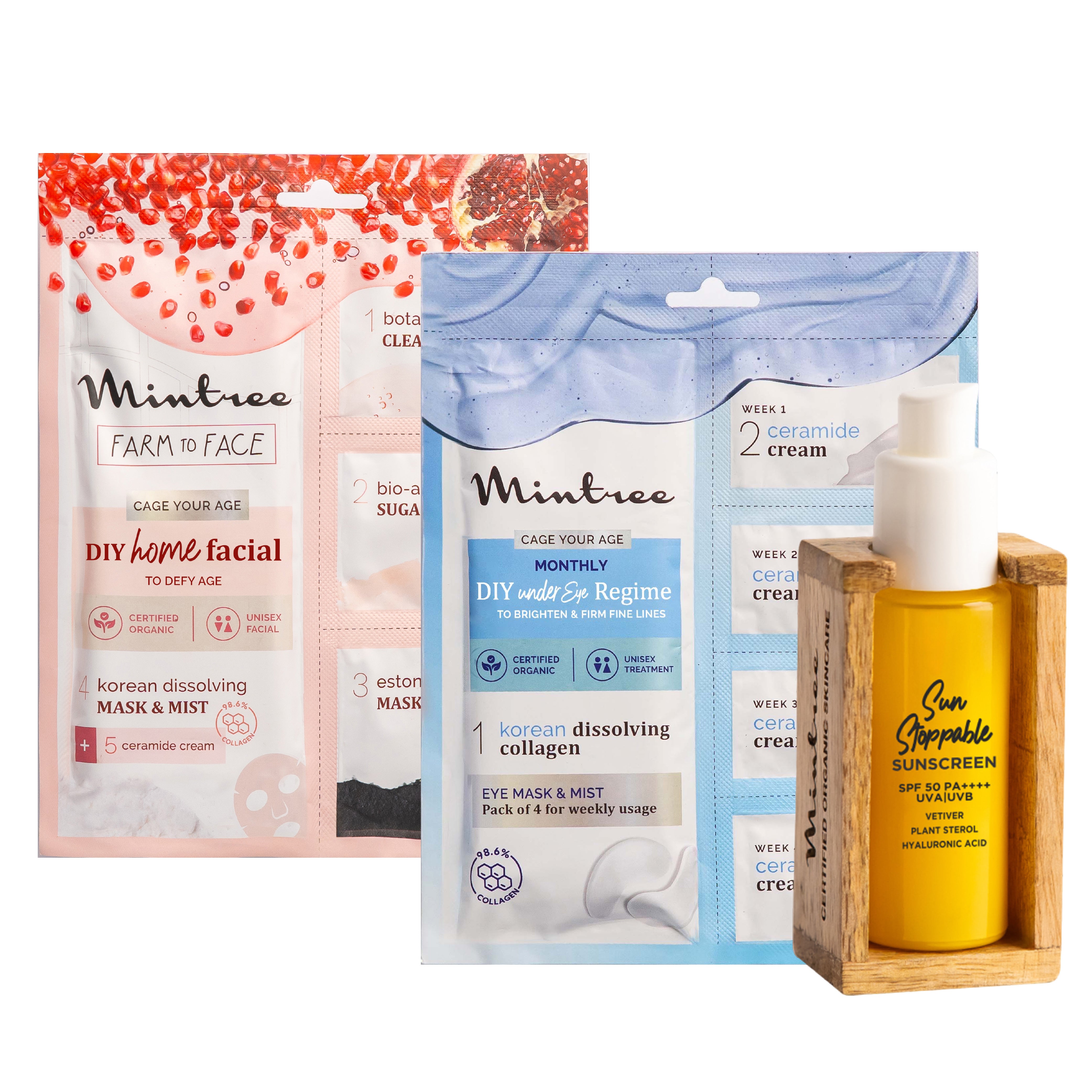 Pomogrante, Eye Mask, Sunscreen