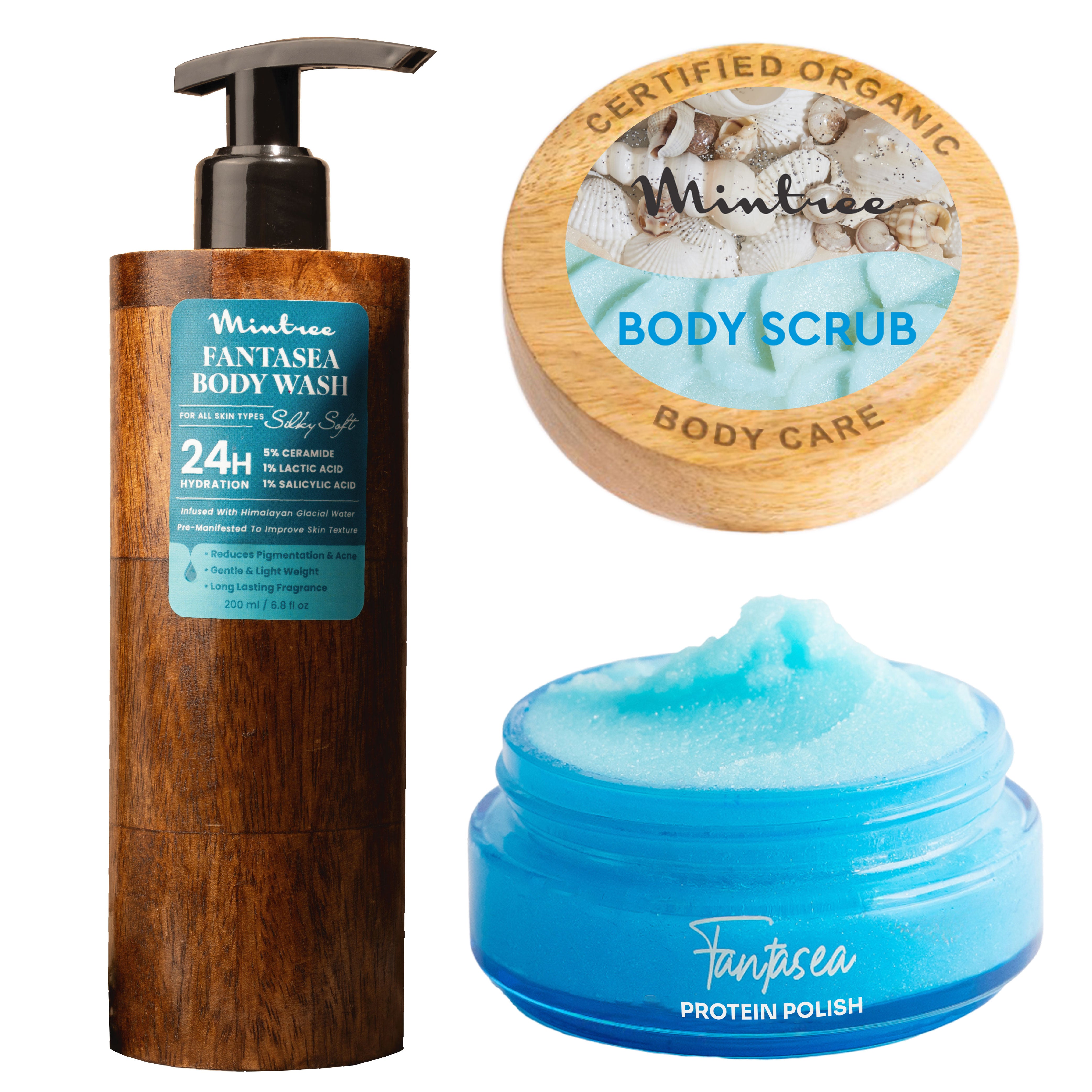 Fantasea Body Wash & Body Scrub