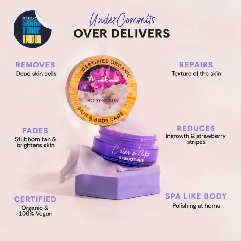 BRIGHTENING Calm-A-Sutra Body Scrub 150 gm