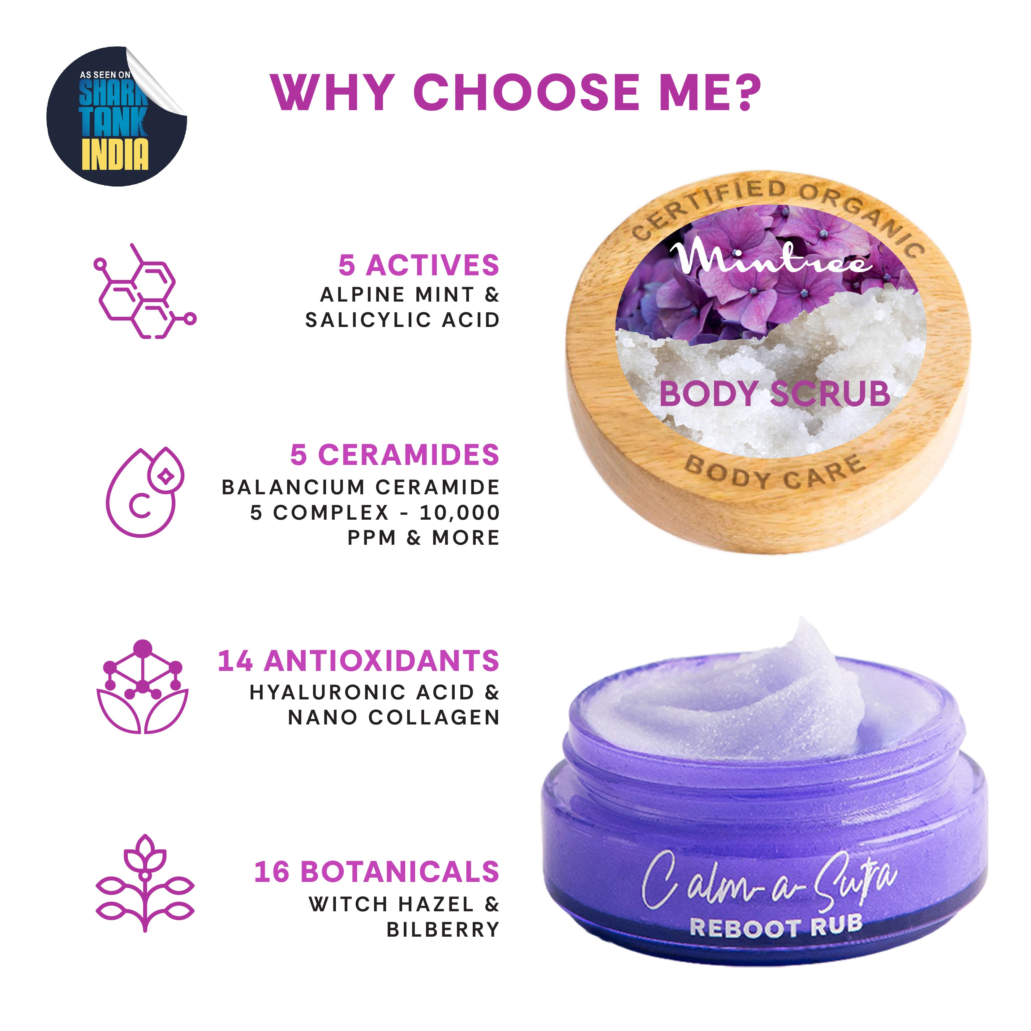 BRIGHTENING Calm-A-Sutra Body Scrub 150 gm