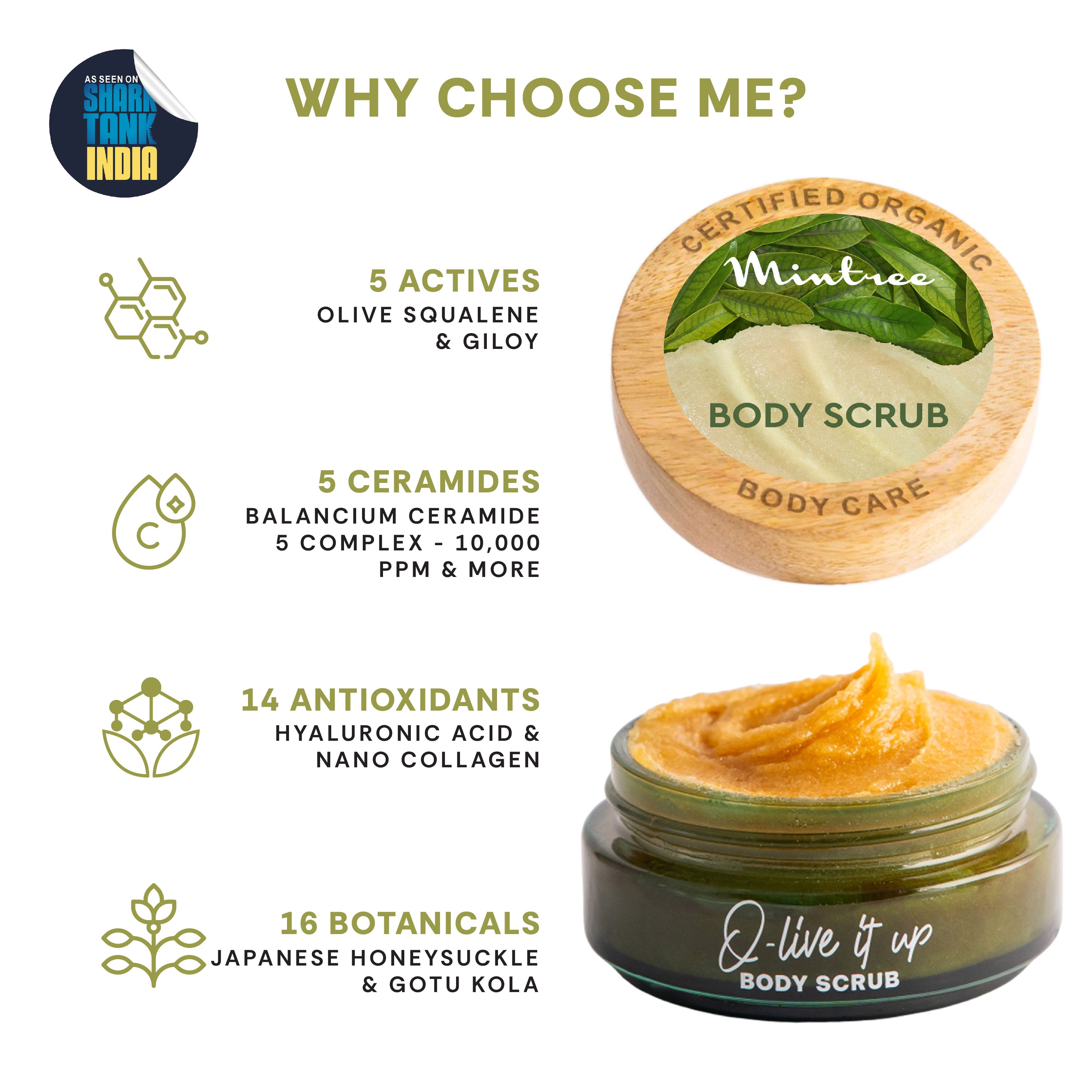 BRIGHTENING Olive Body Scrub 150 gm