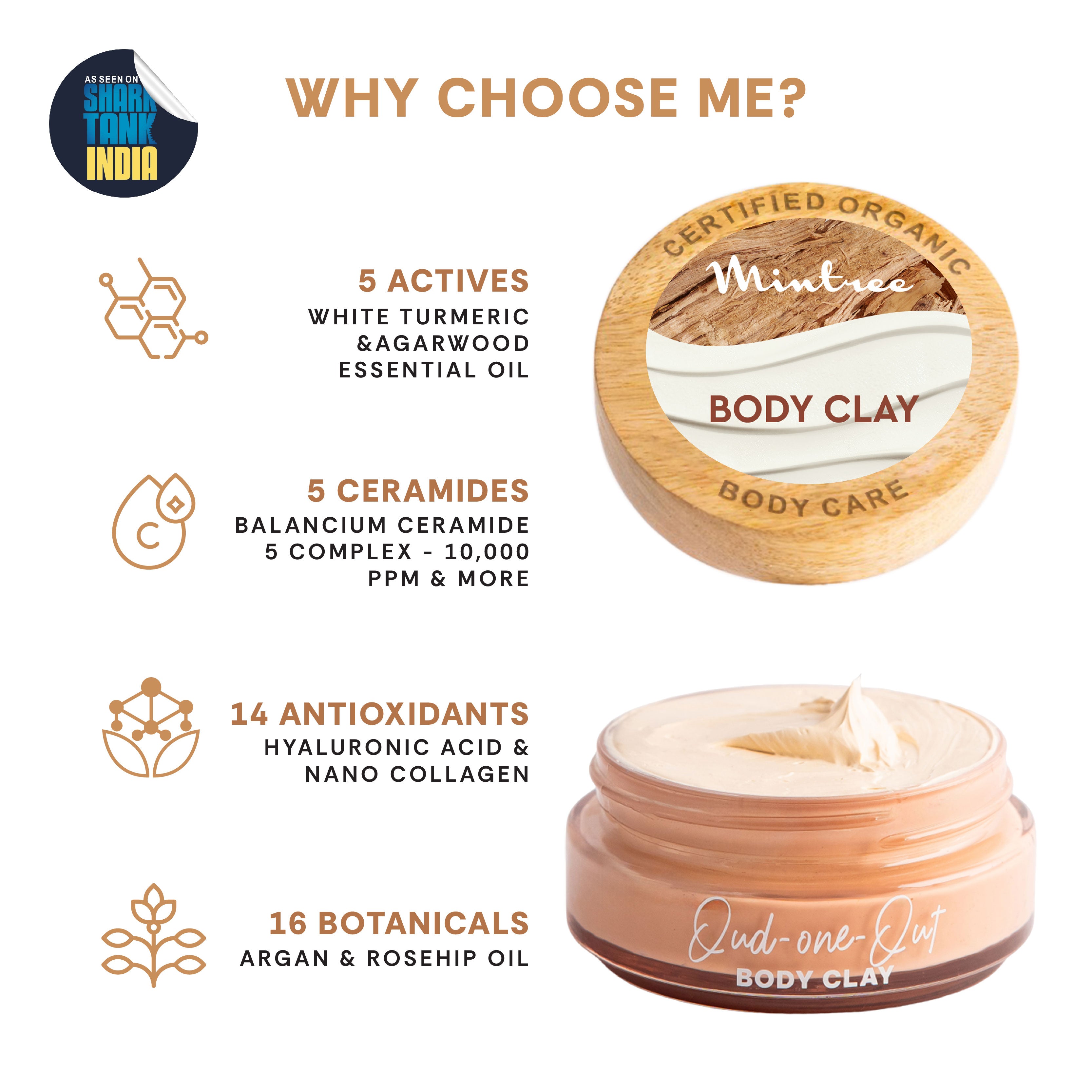DETOXIFYING Oud Body Clay 150 gm