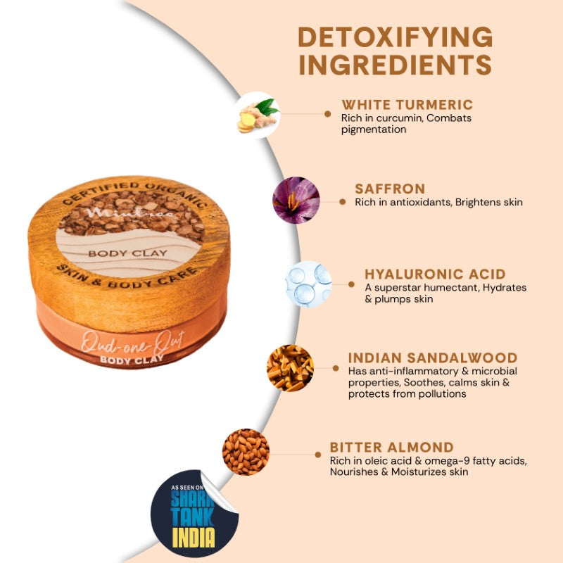 DETOXIFYING Oud Body Clay 150 gm