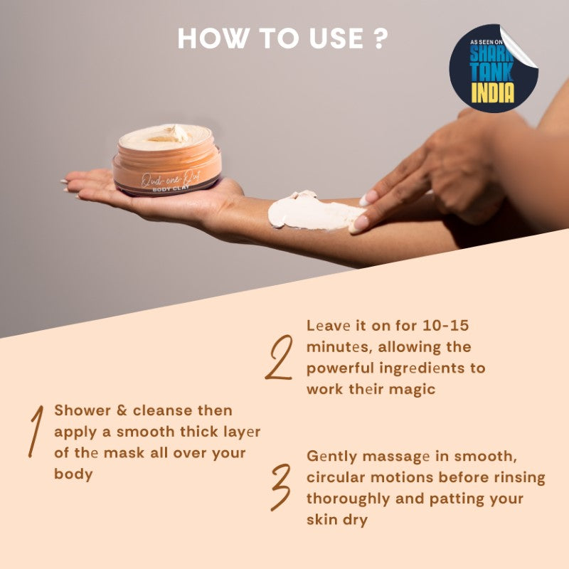 DETOXIFYING Oud Body Clay 150 gm