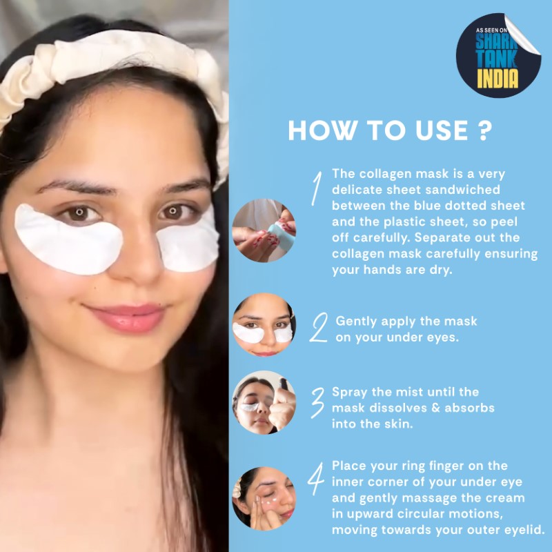 Anti-Aging Dissolving Collagen Eye Patches