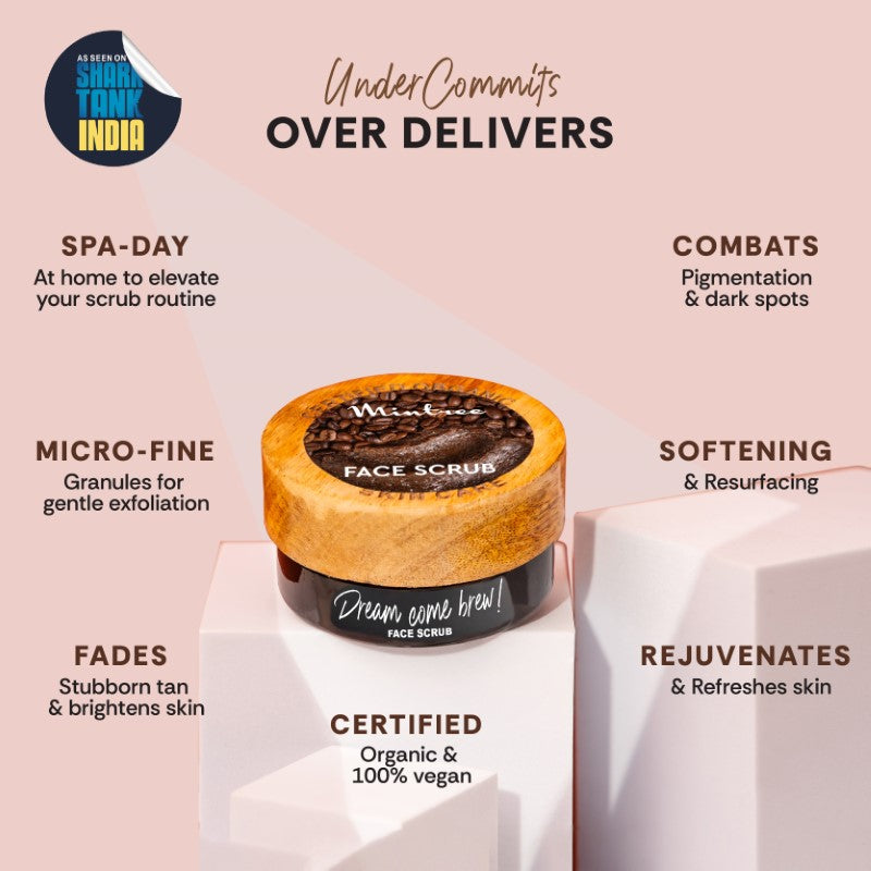 BRIGHTENING Coffee Face Scrub 60 gm