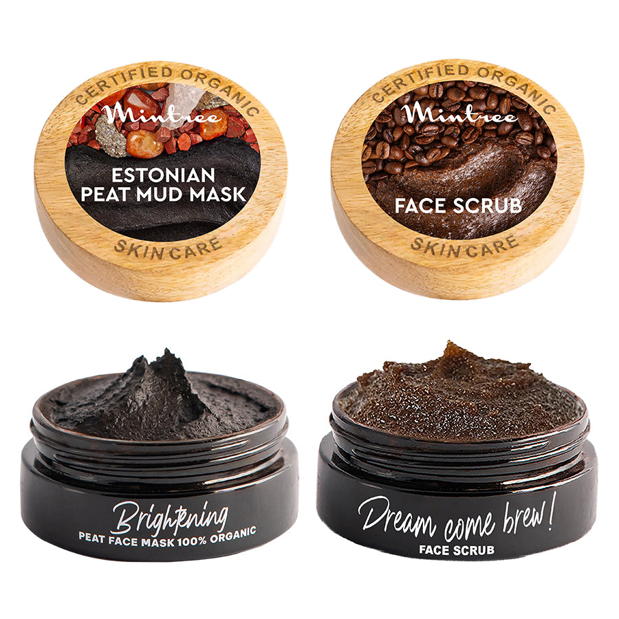 Coffee Face Scrub & Black Mask