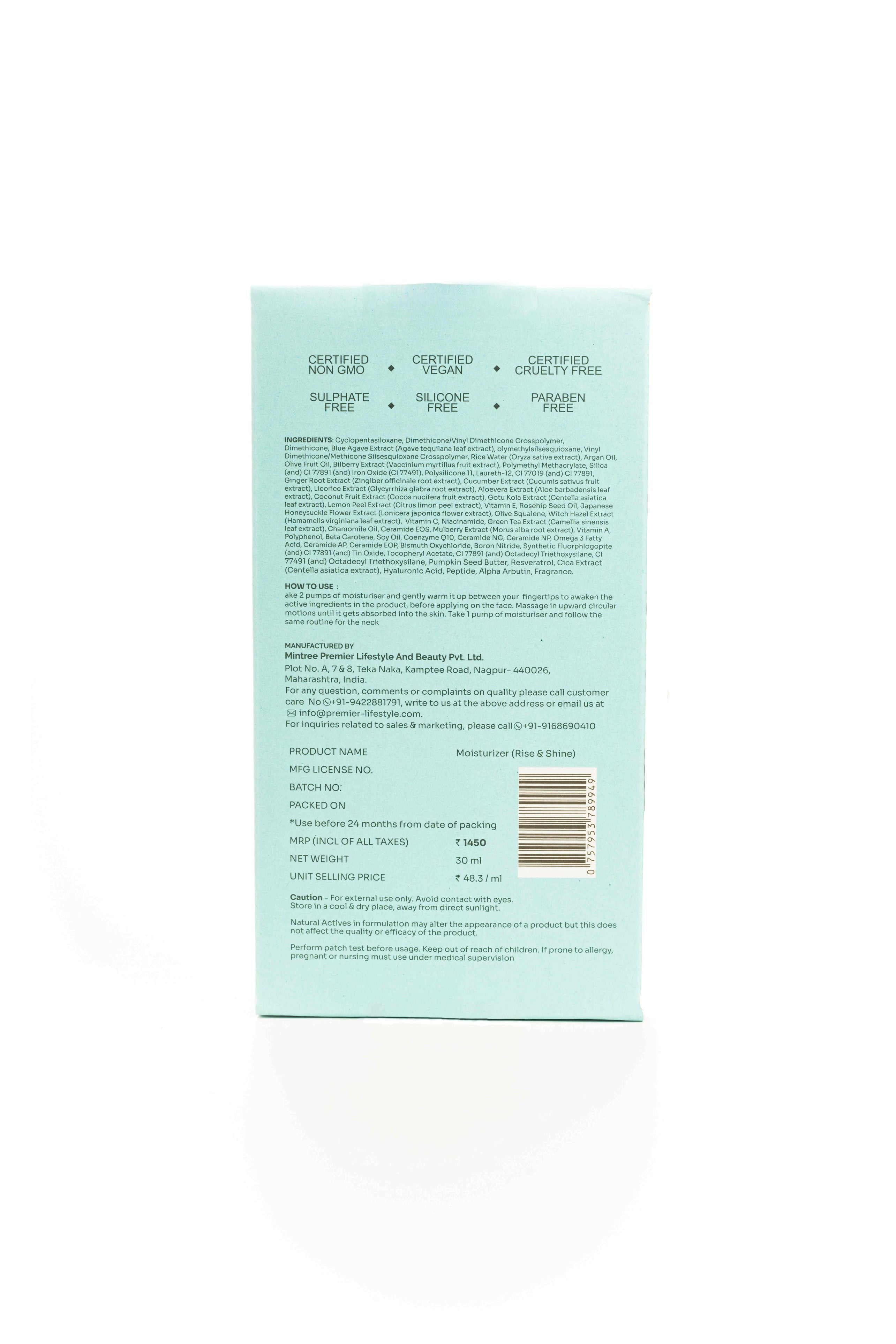 BRIGHTENING Rise & Shine Face Moisturizer 30 ml