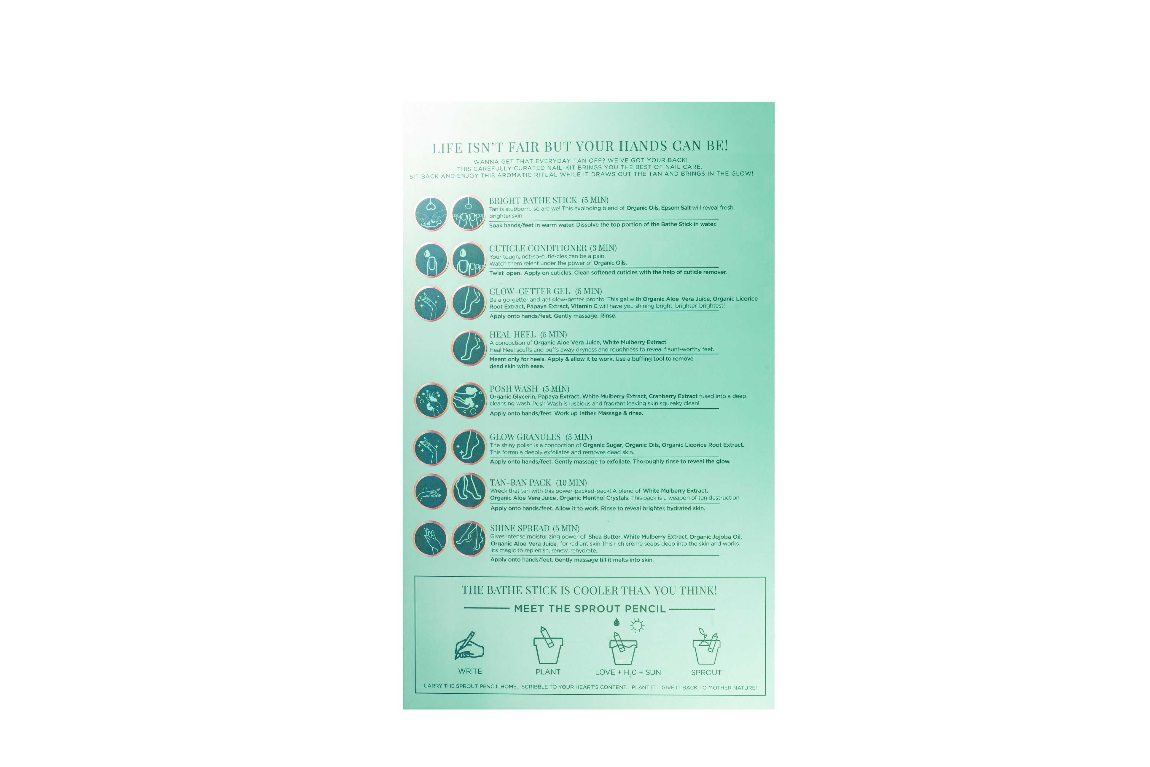 MANI-PEDI KIT <br> TAN-GO <br>EARTH