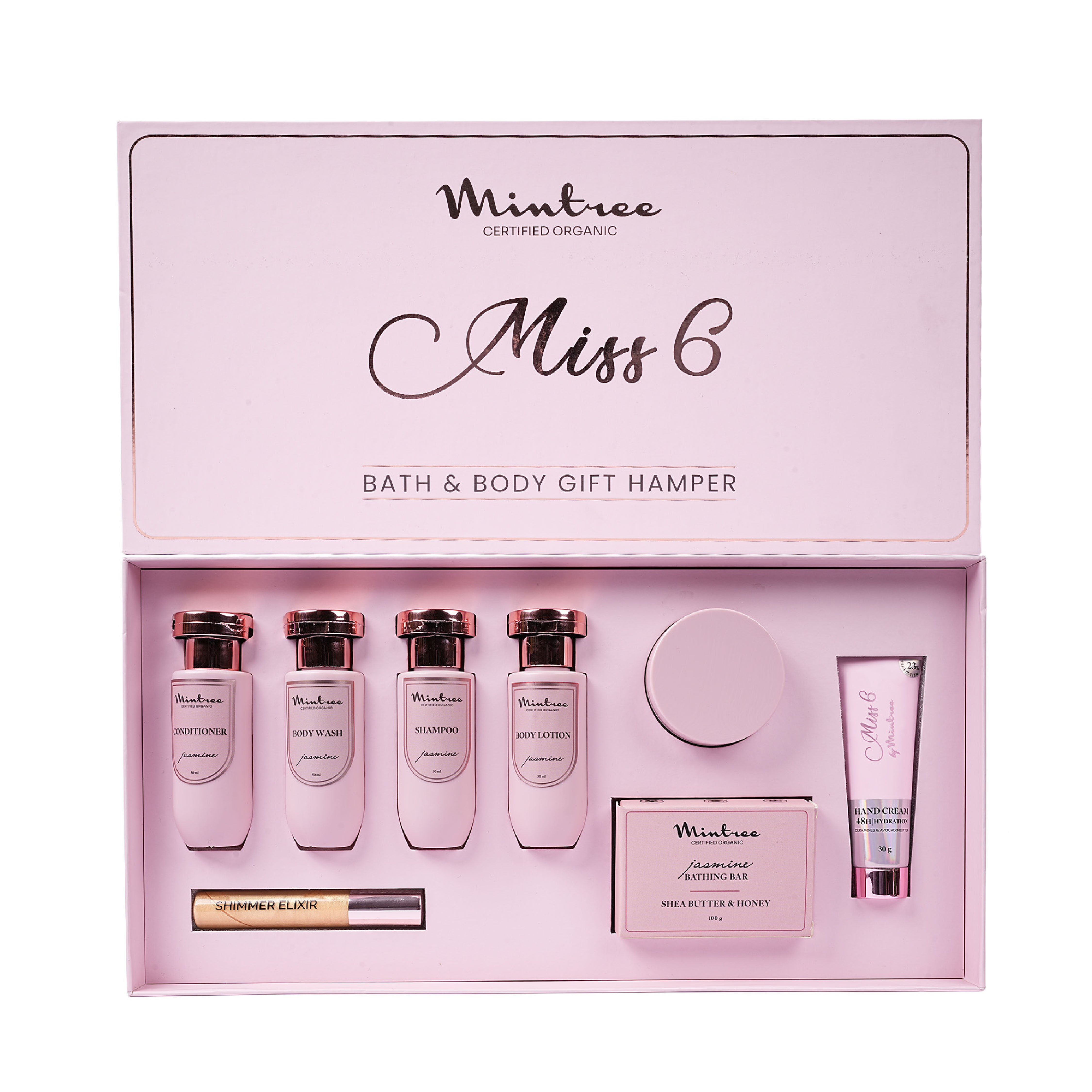 8-IN-1 MISS 6 GIFT BOX HAMPER (390 gm / ml)