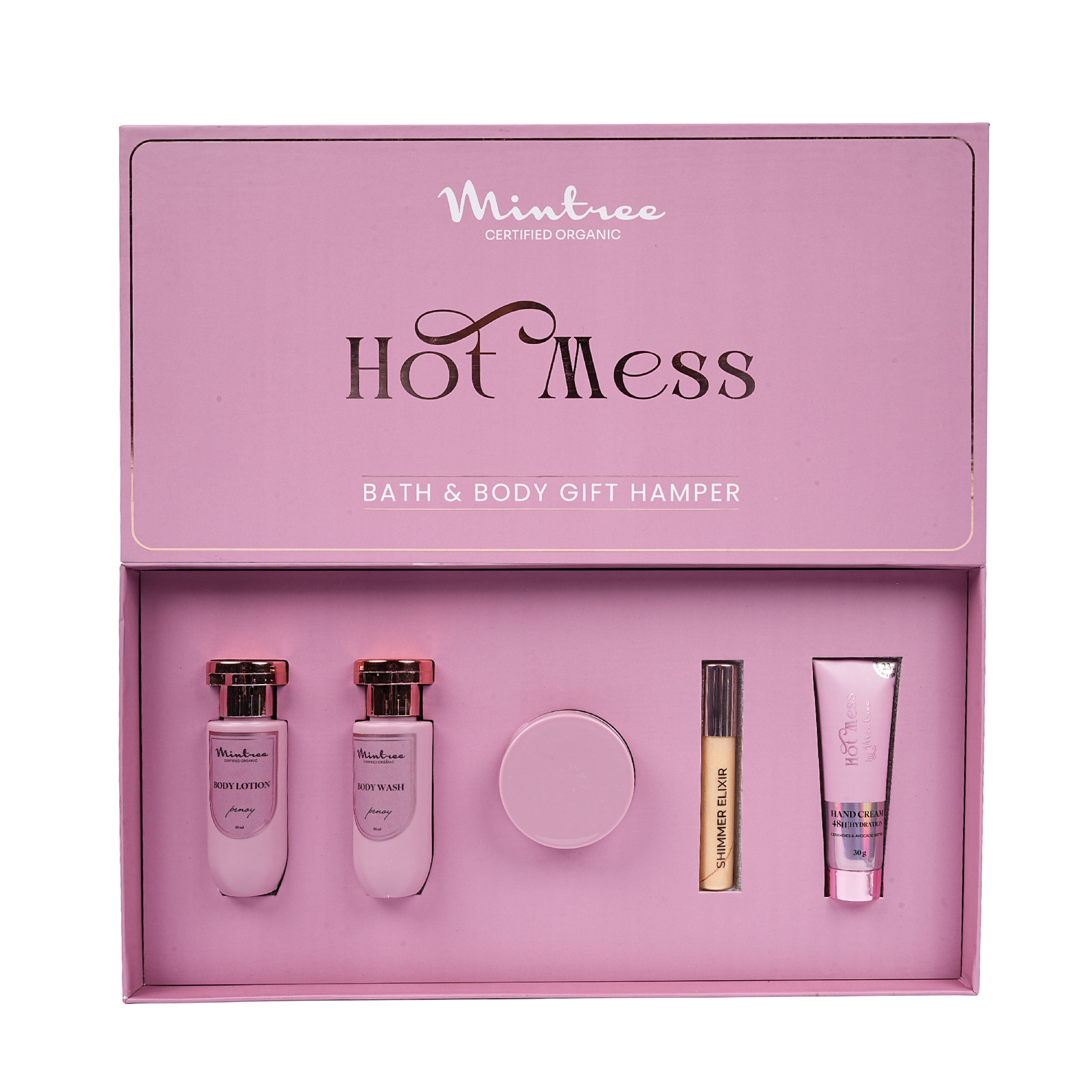 5-IN-1 HOT MESS GIFT BOX HAMPER (250 gm / ml)