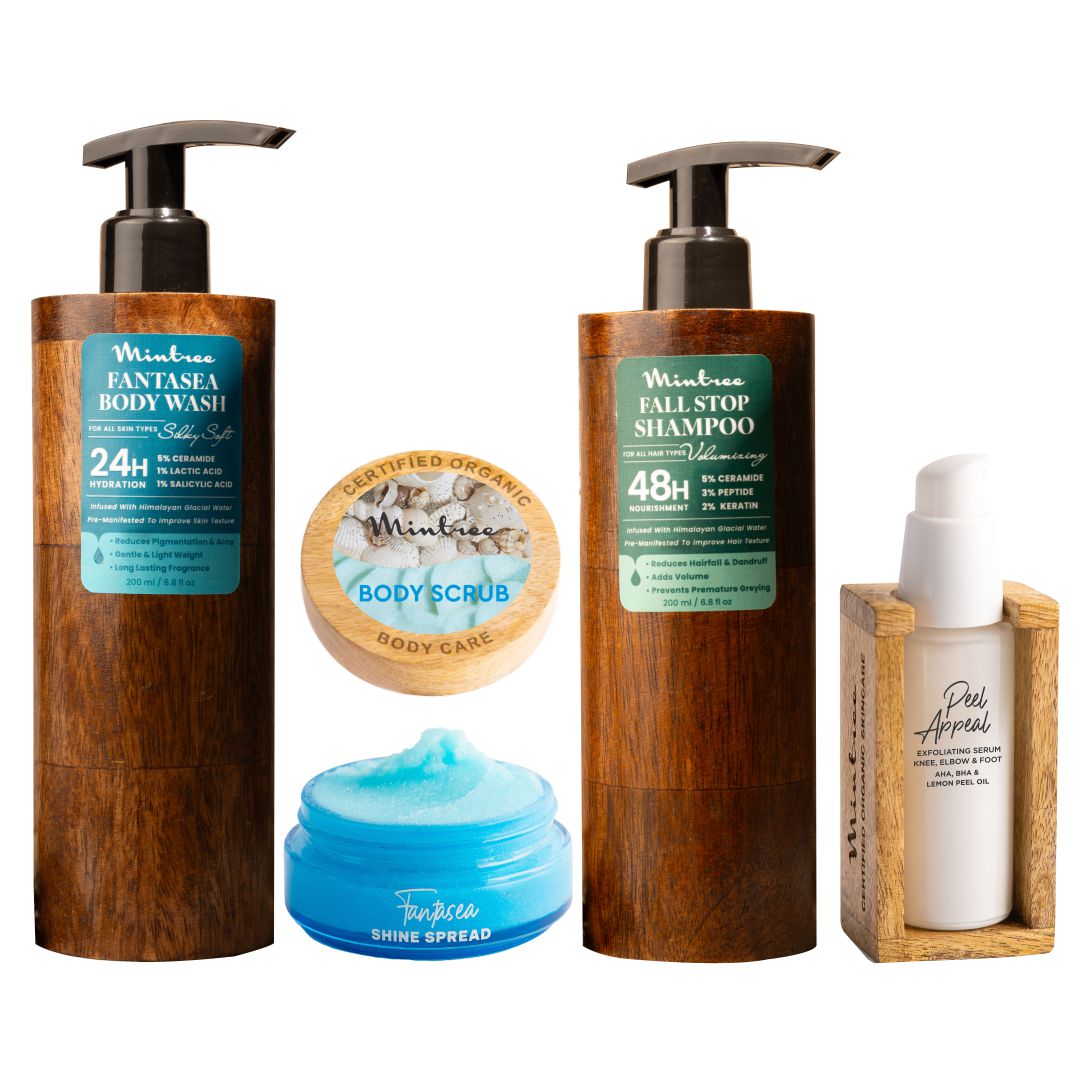 Fantasea Body Wash, Body Scrub, Shampoo & Peel Appeal