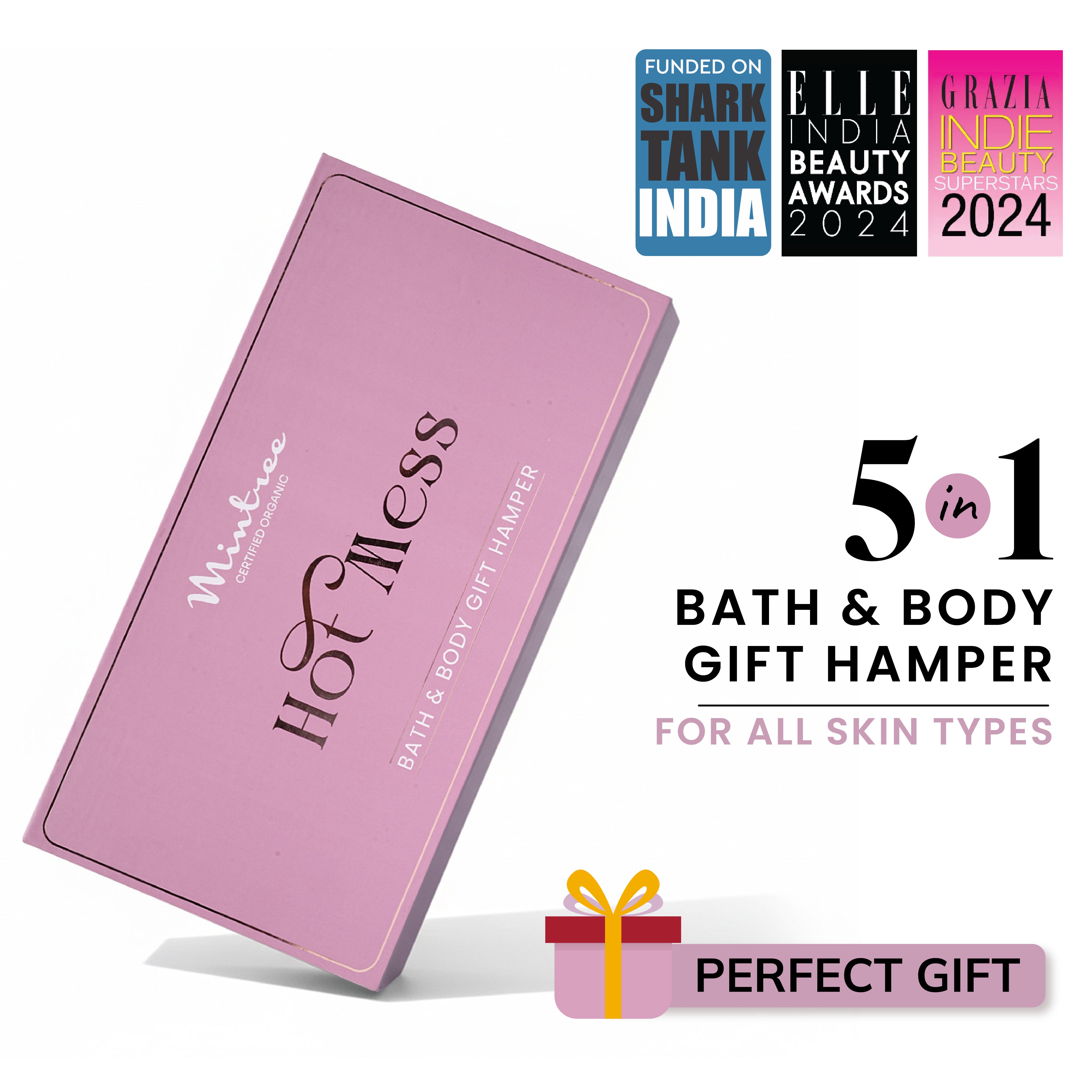 5-IN-1 HOT MESS GIFT BOX HAMPER (250 gm / ml)
