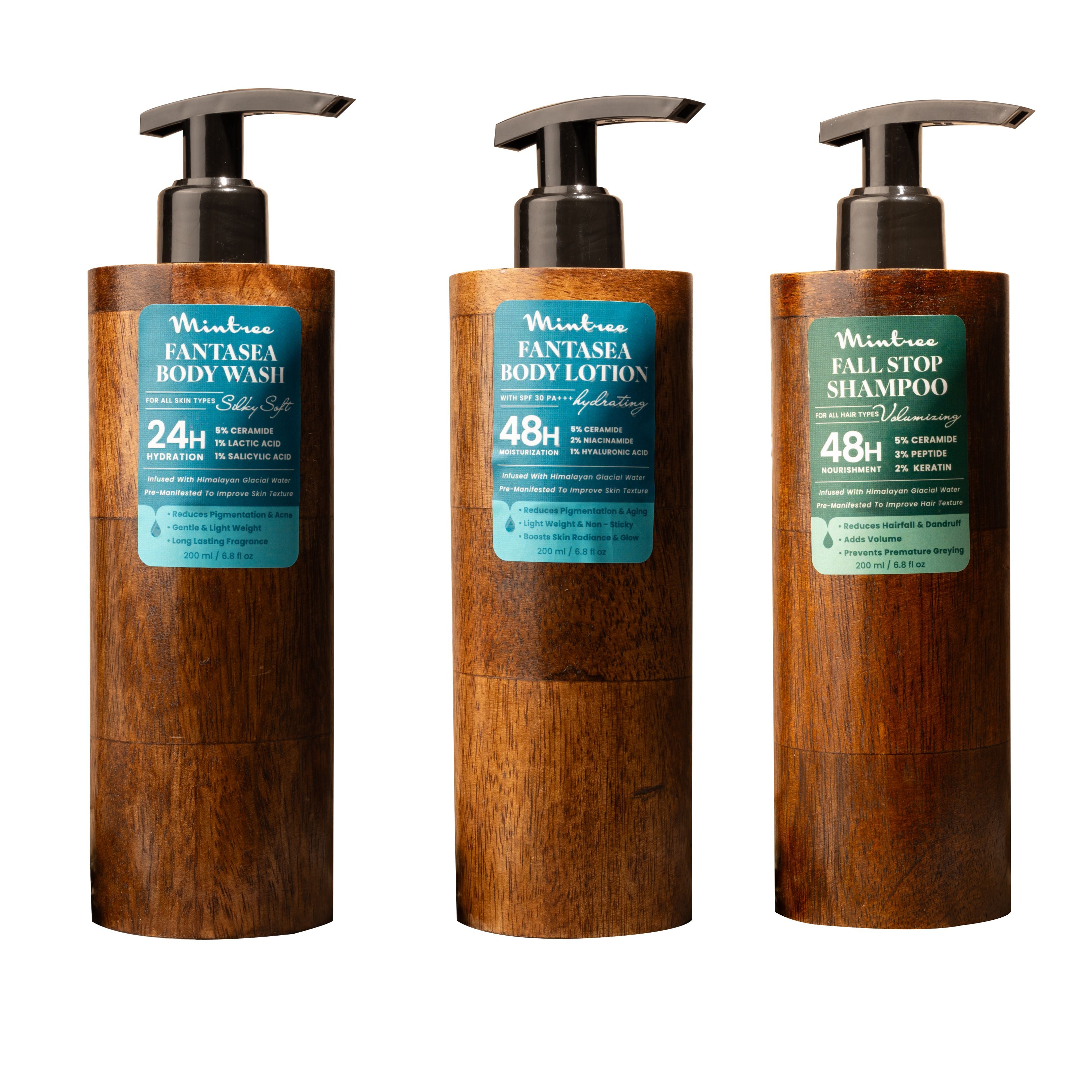 Fantasea Body Wash, Body Lotion & shampoo