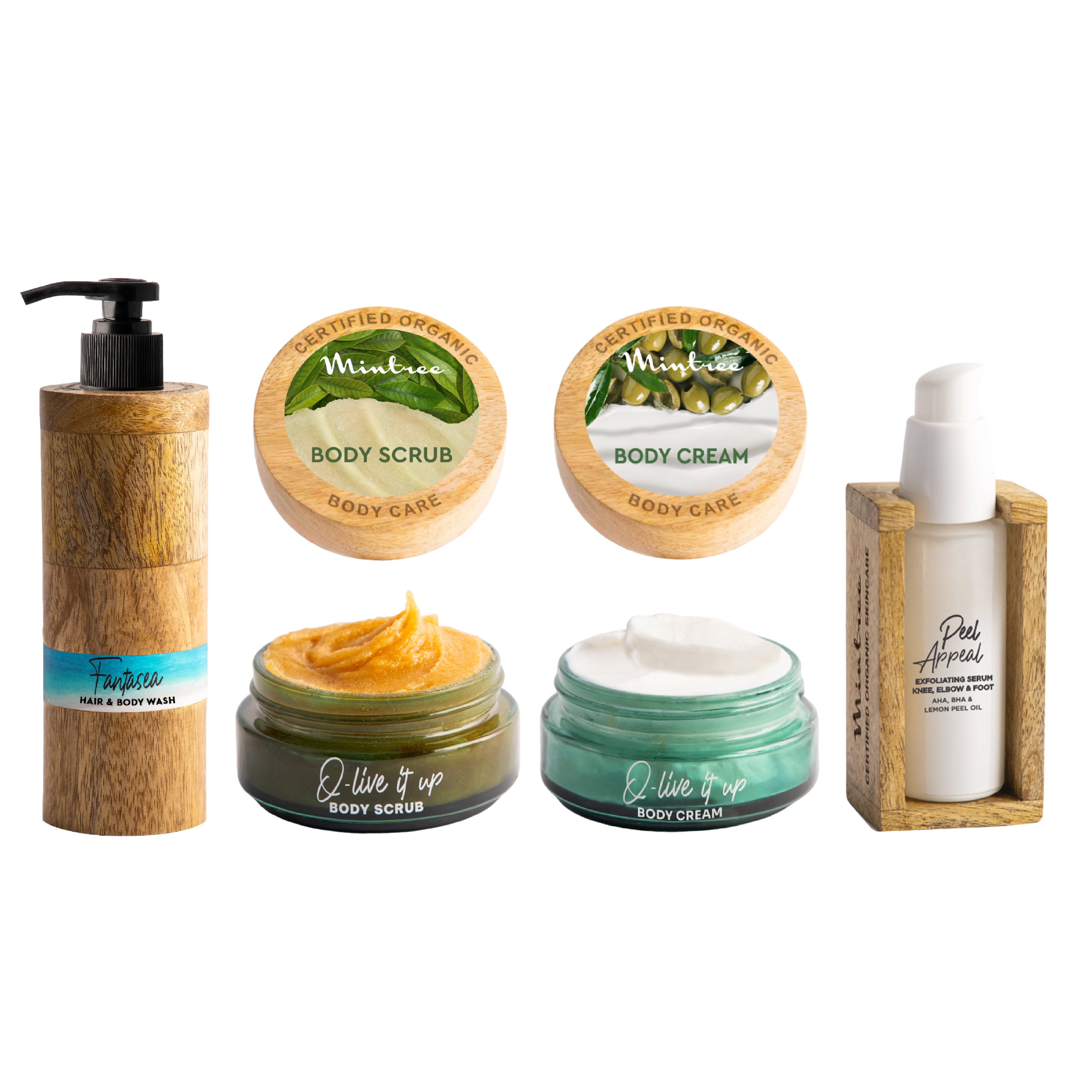 Fantasea Body Wash, Scrub, Butter & Peel Appeal