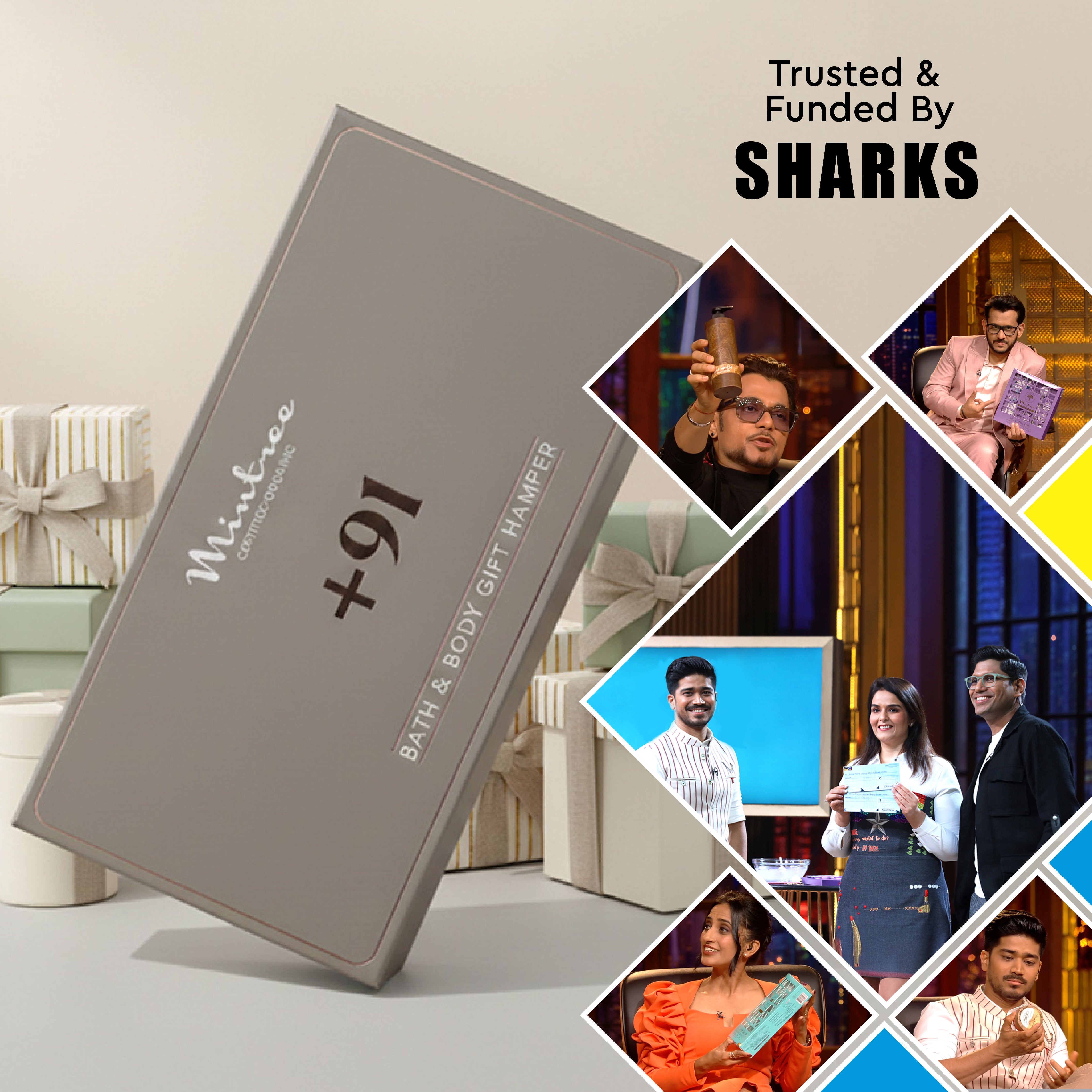 5-IN-1 +91 GIFT BOX HAMPER (250 gm / ml)