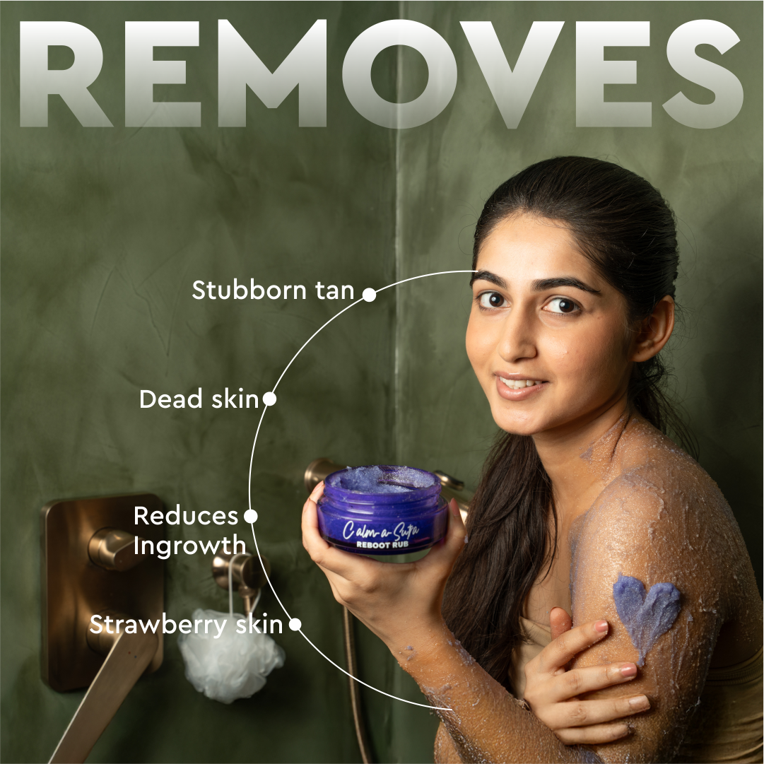 BRIGHTENING Calm-A-Sutra Body Scrub 150 gm