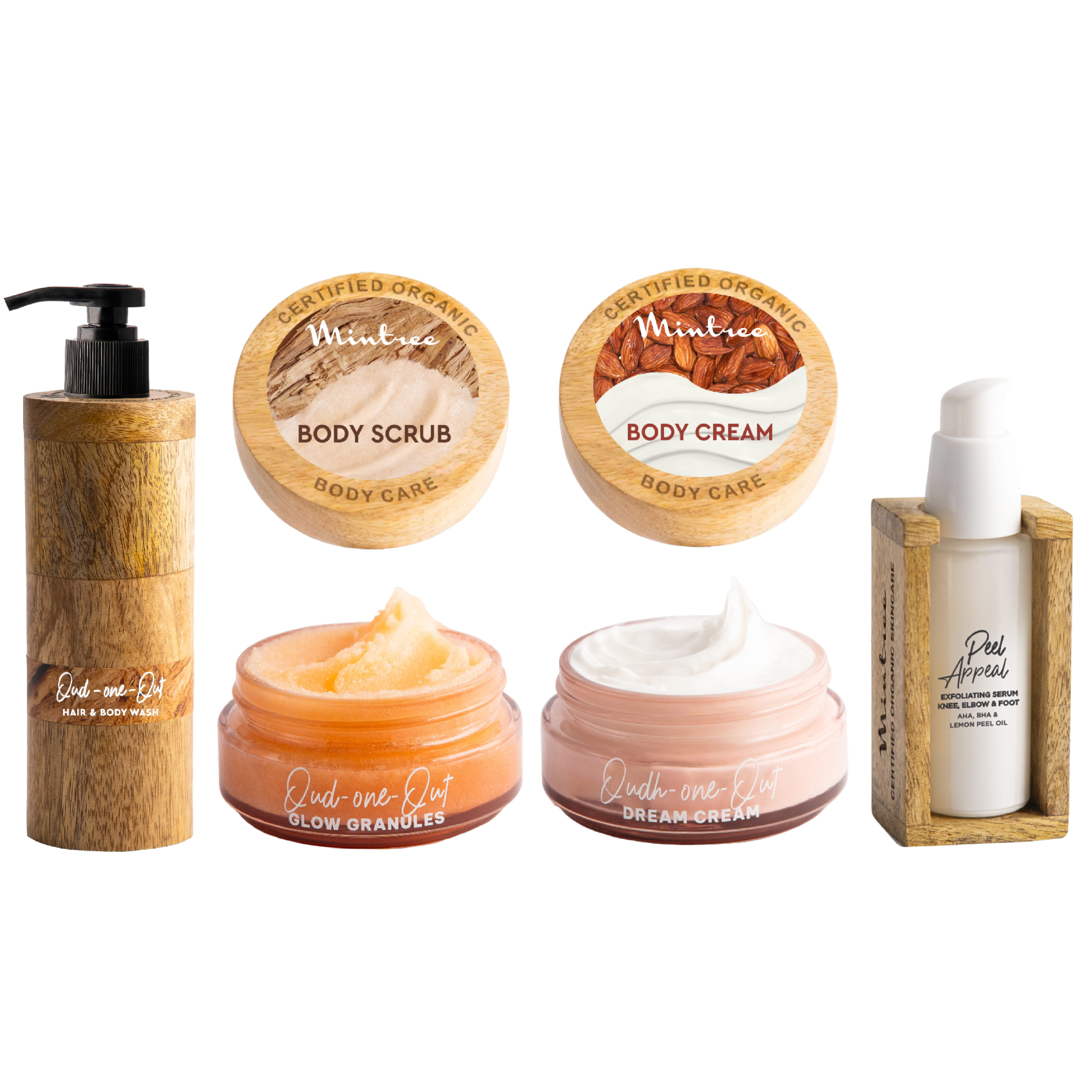 Peel Appeal Serum & Oud-one-out Body Wash,Body Scrub,Body Butter