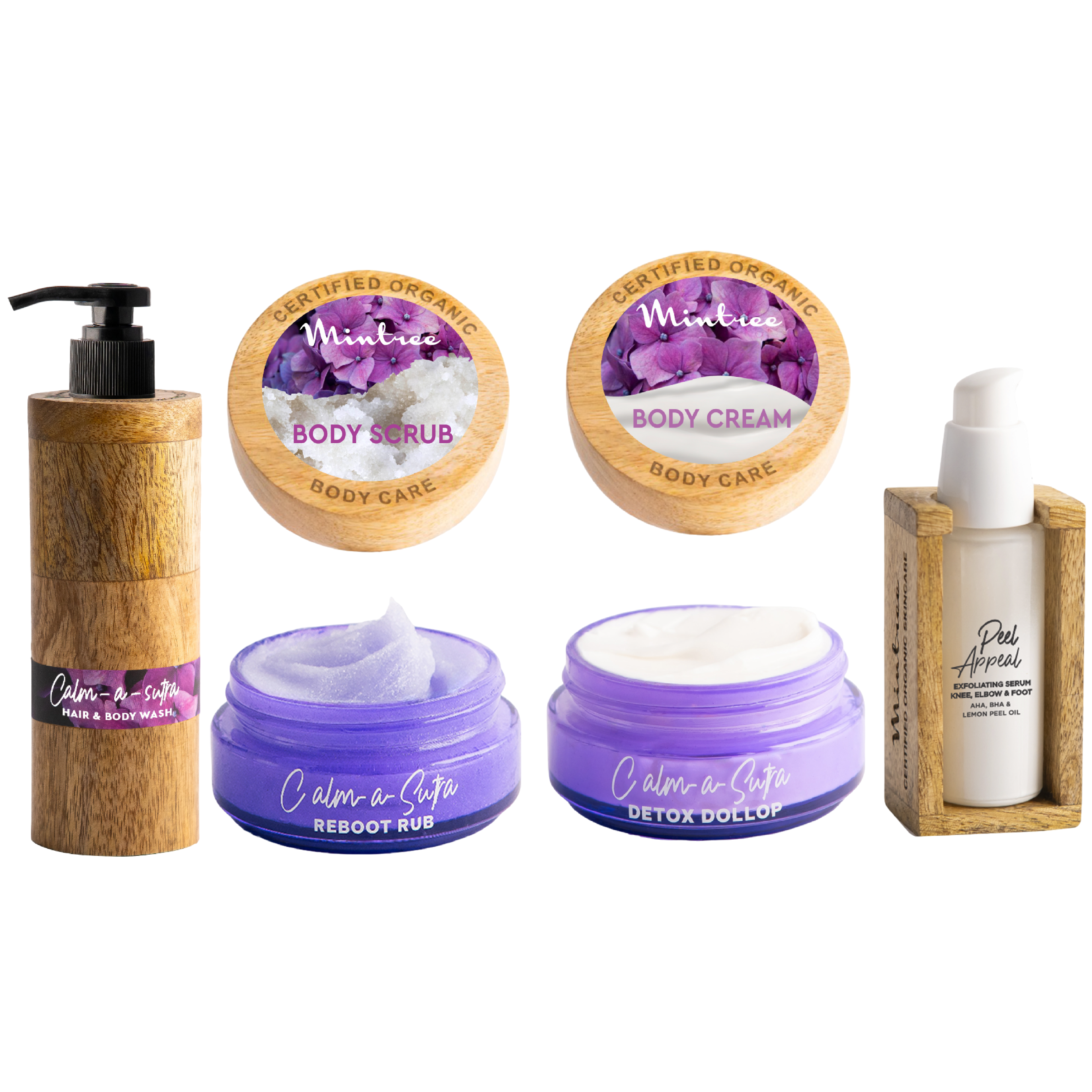 Peel Appeal Serum & Calm a sutra Hair & Body Wash,Body Scrub,Body Butter