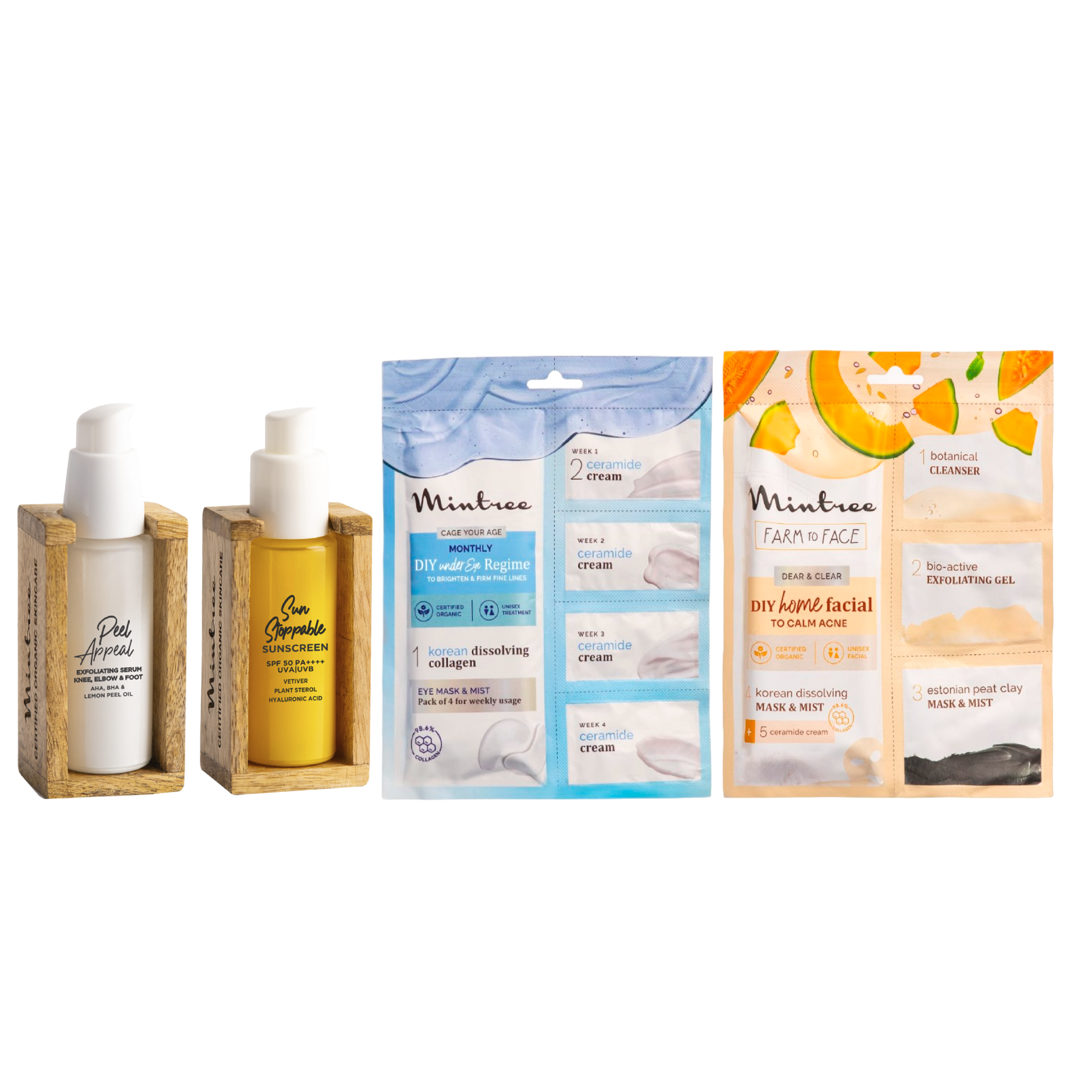 Muskmelon Home Facial, Eye Patch, Sunscreen & Peel Appeal