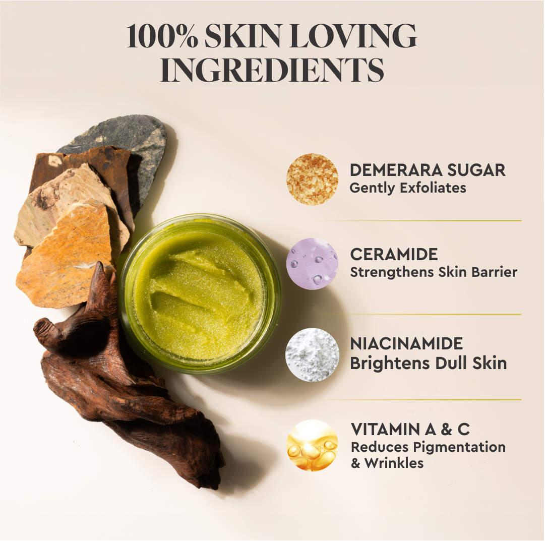 BRIGHTENING Melon Body Scrub 150 gm