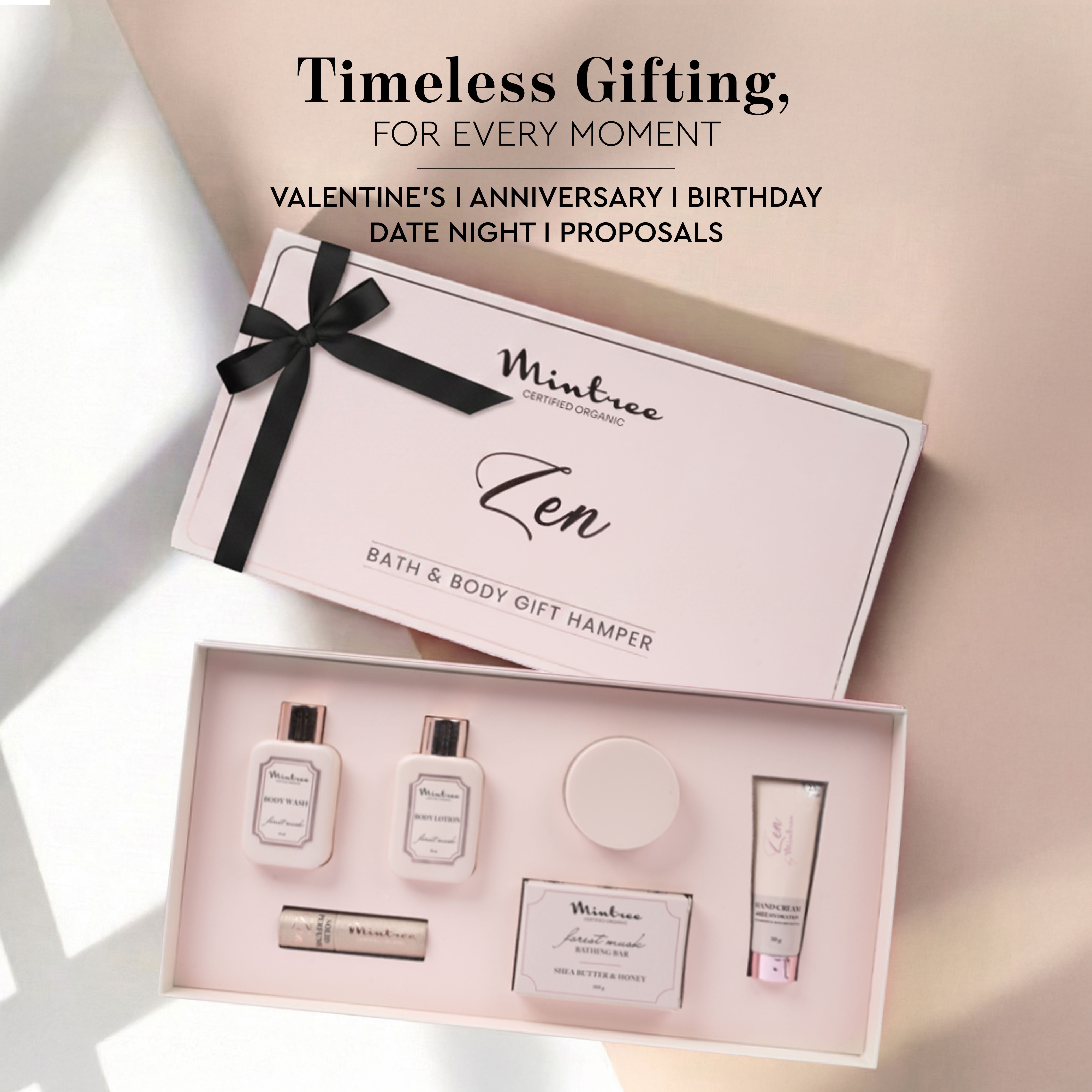 6-IN-1 ZEN GIFT BOX HAMPER (285 gm / ml)