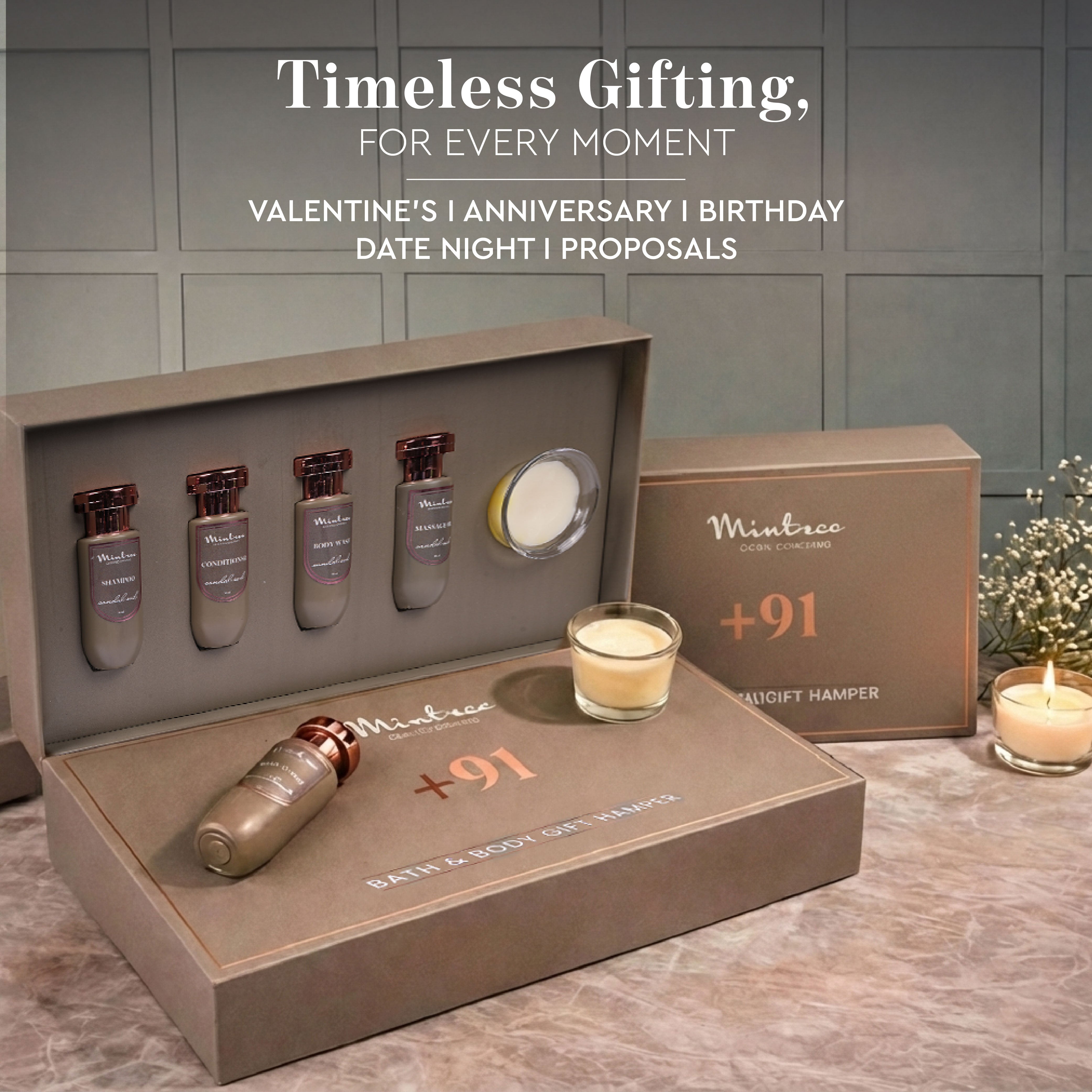 5-IN-1 +91 GIFT BOX HAMPER (250 gm / ml)