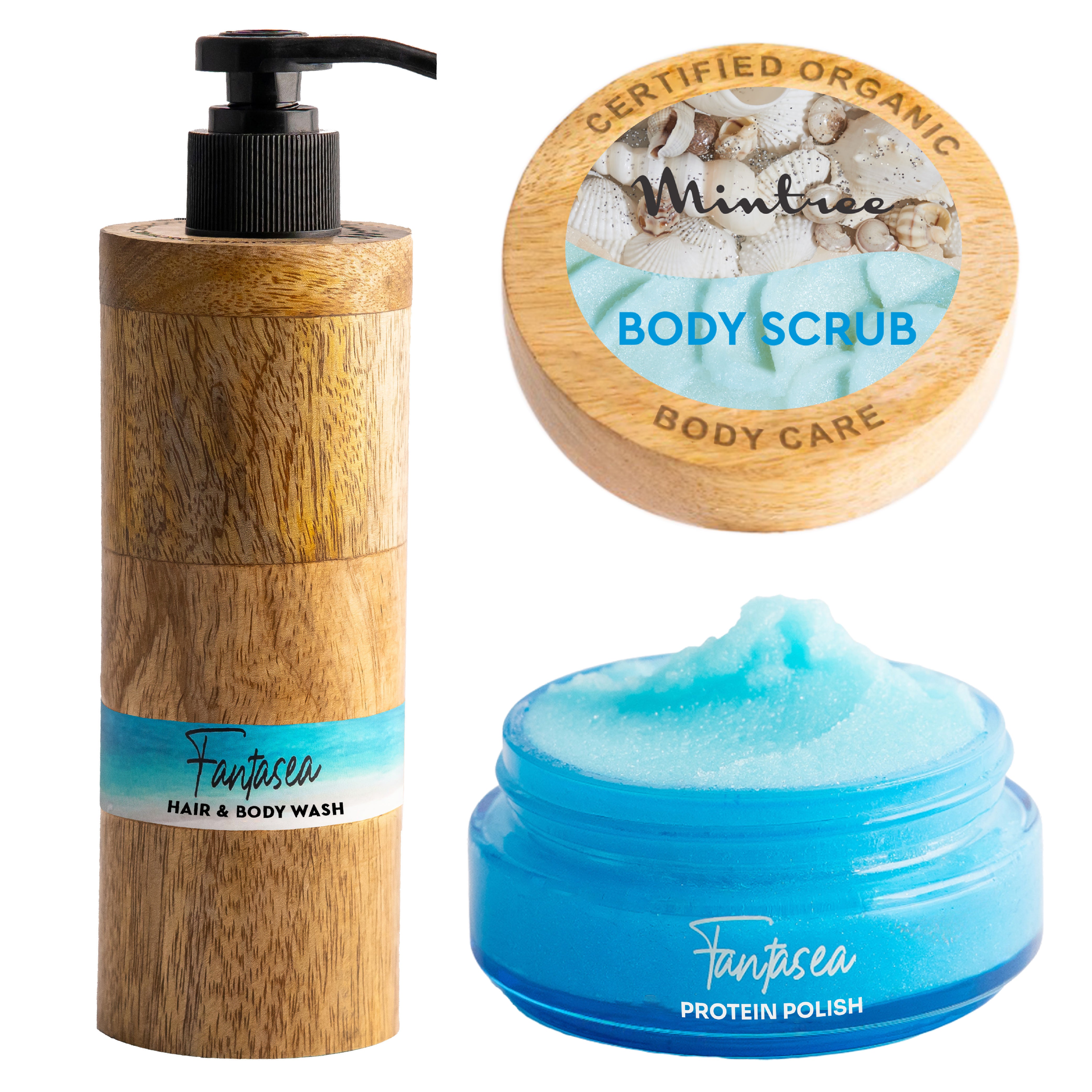 Fantasea Body Wash & Body Scrub