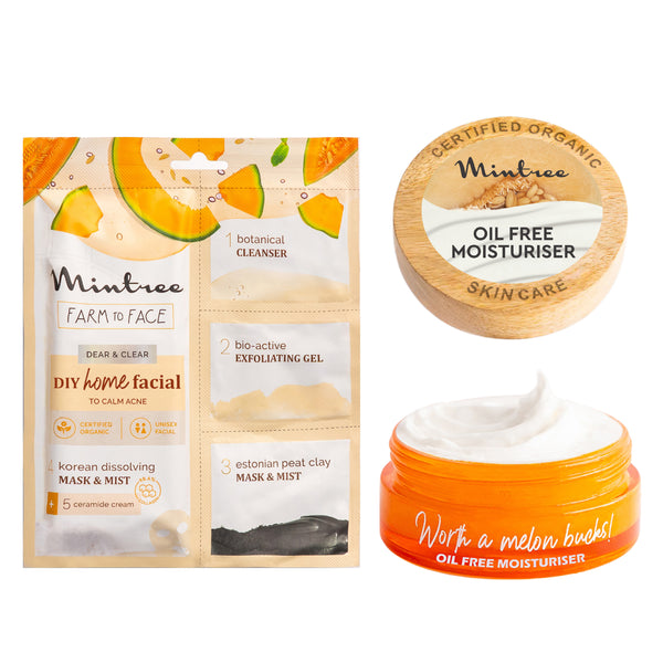 Melon Home Facial and Melon Moisturizer