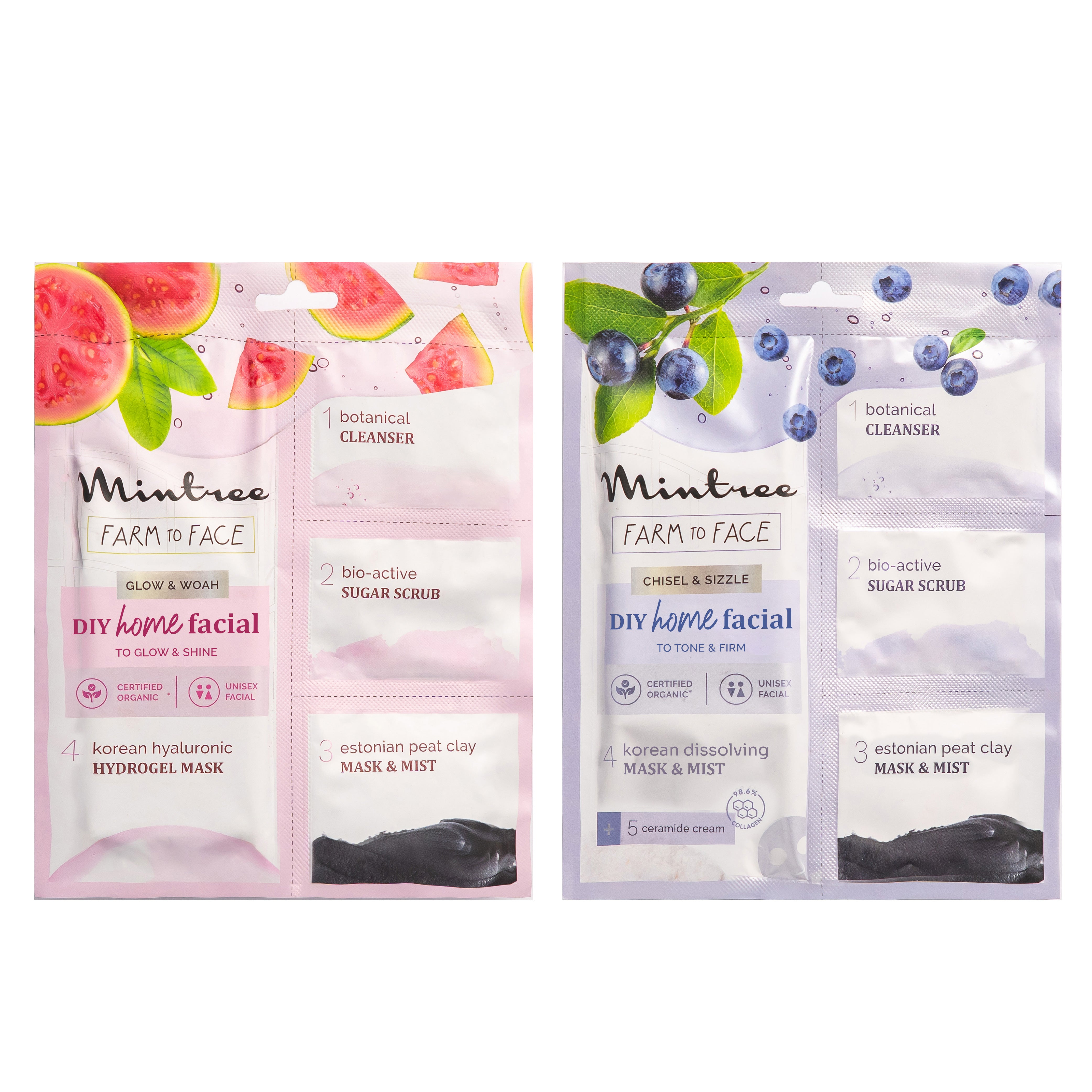Guava & Blueberry Home Facial Kit