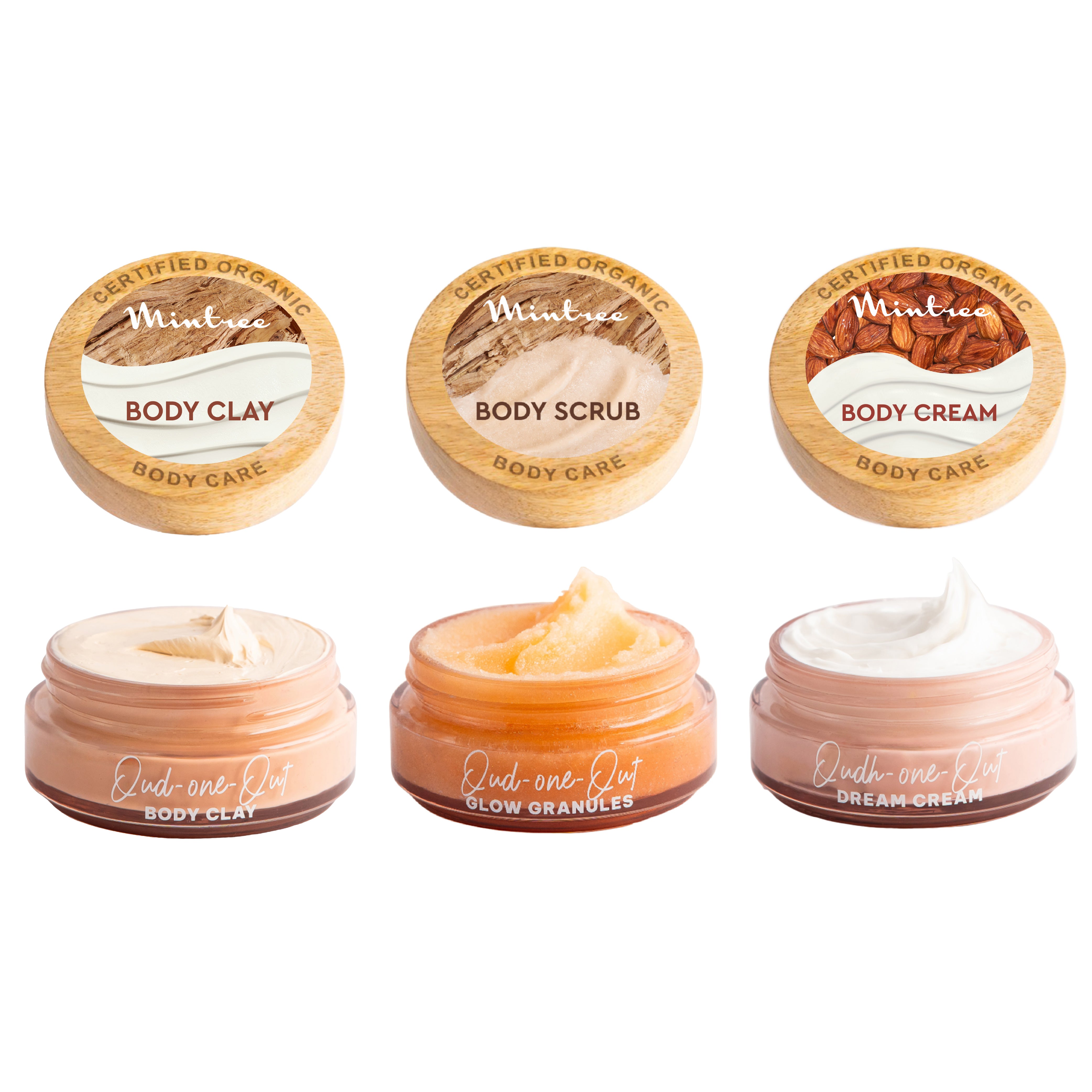 Oud Body Mask, Body Scrub & Body Butter