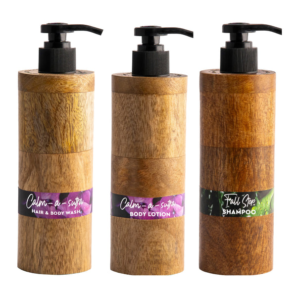 Floral Body Wash, Body Lotion & Shampoo