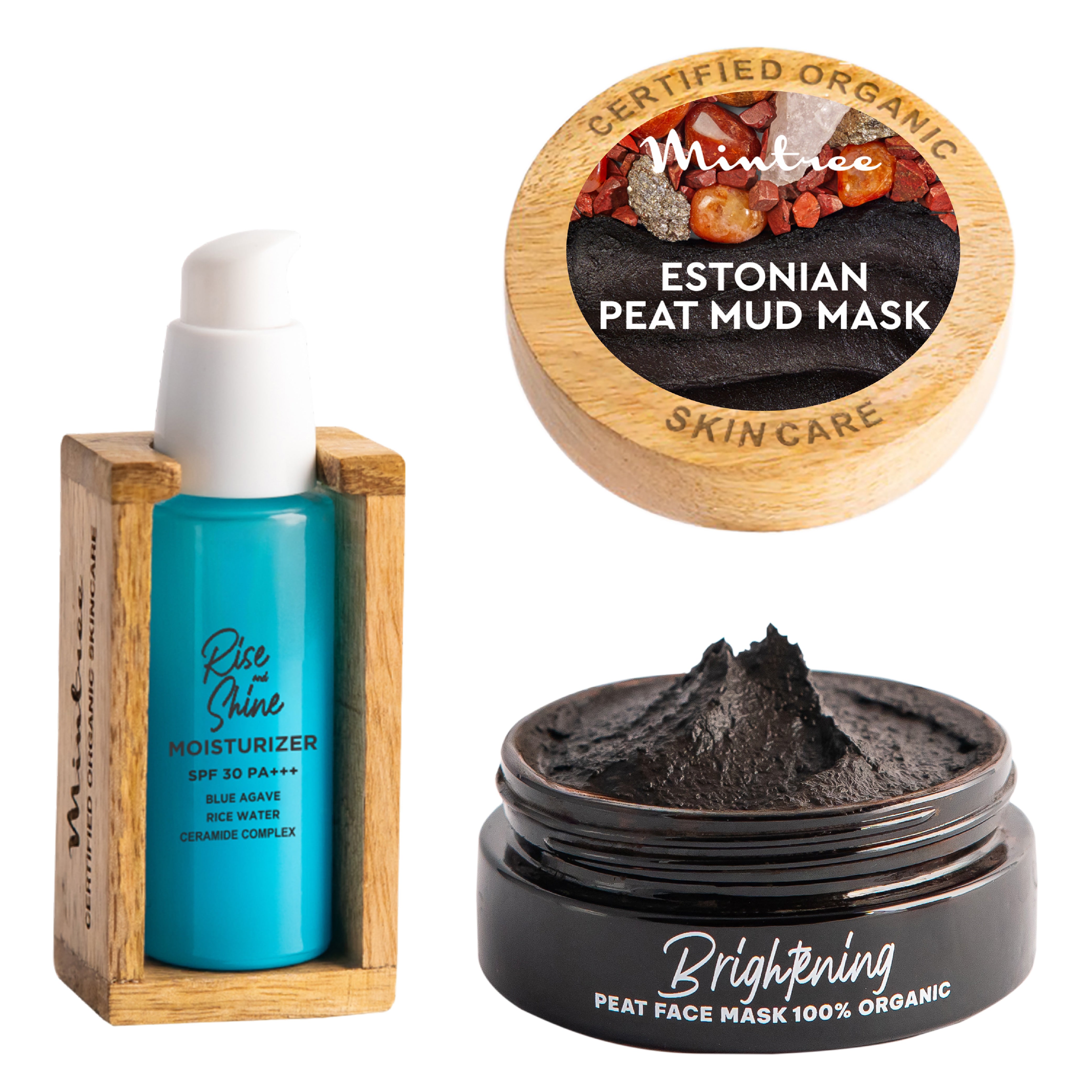 Rise&Shine Moisturizer & Black Mask