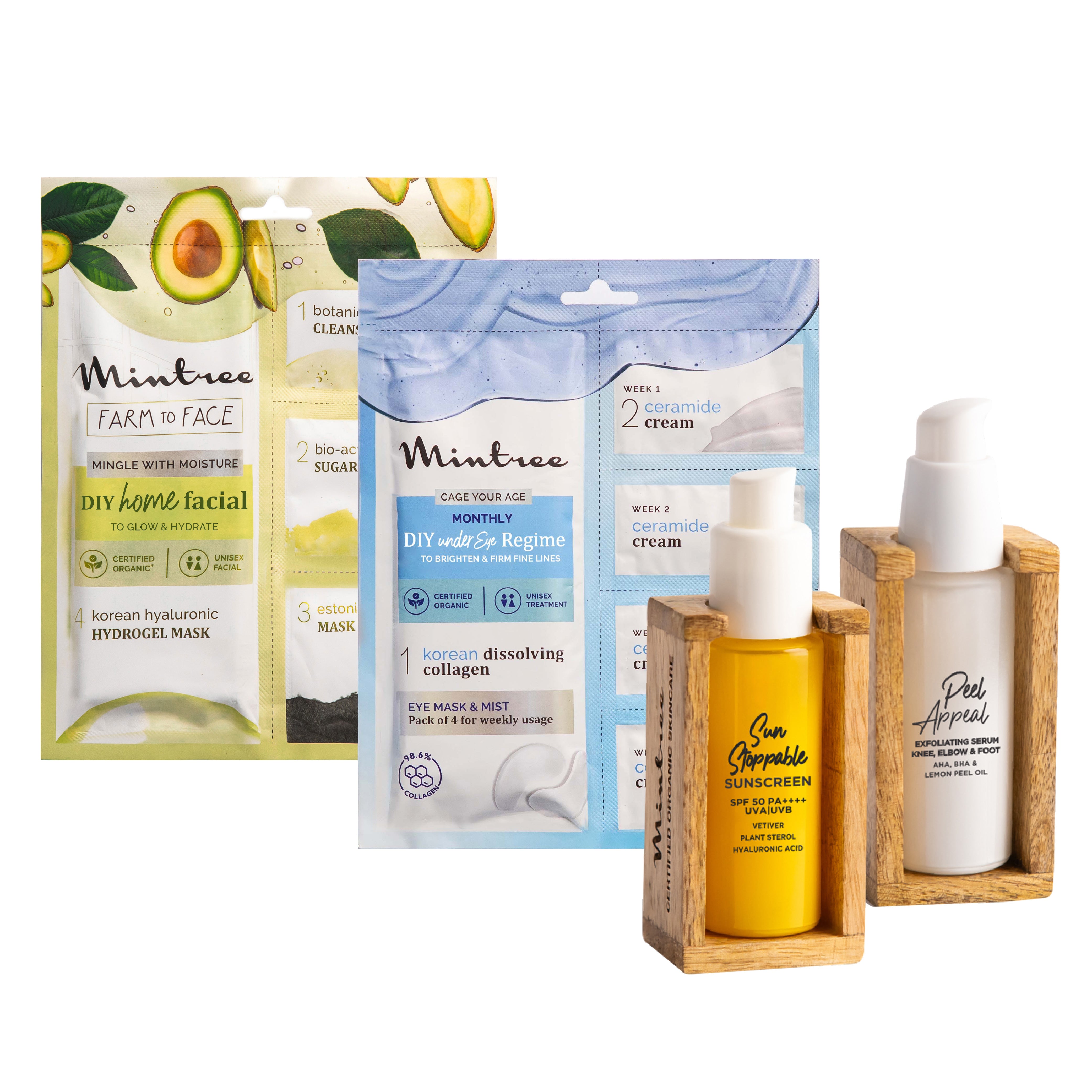 Avocado, Eye Mask, Sunscreen & Peel Appeal