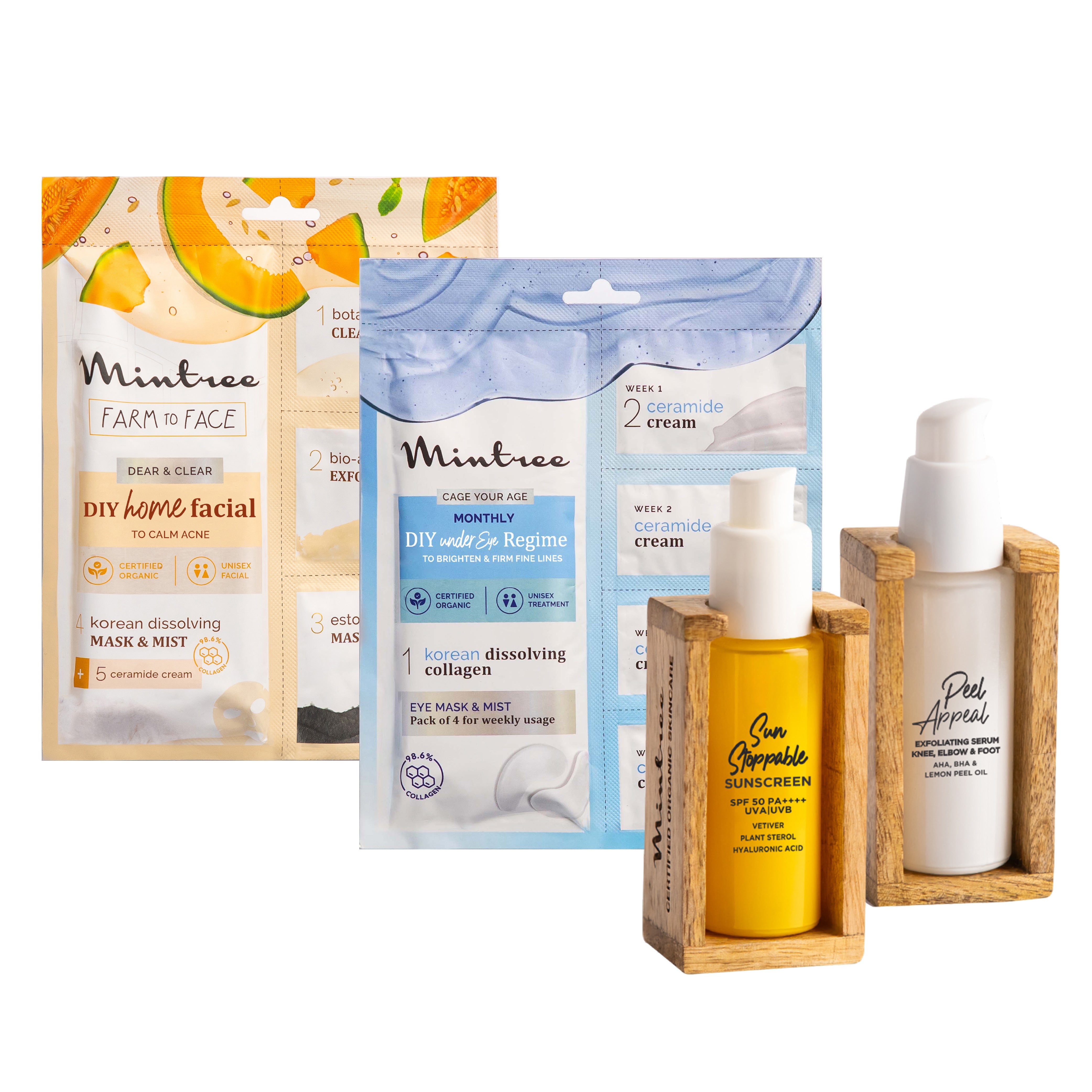 Muskmelon, Eye Mask, Sunscreen & Peel Appeal