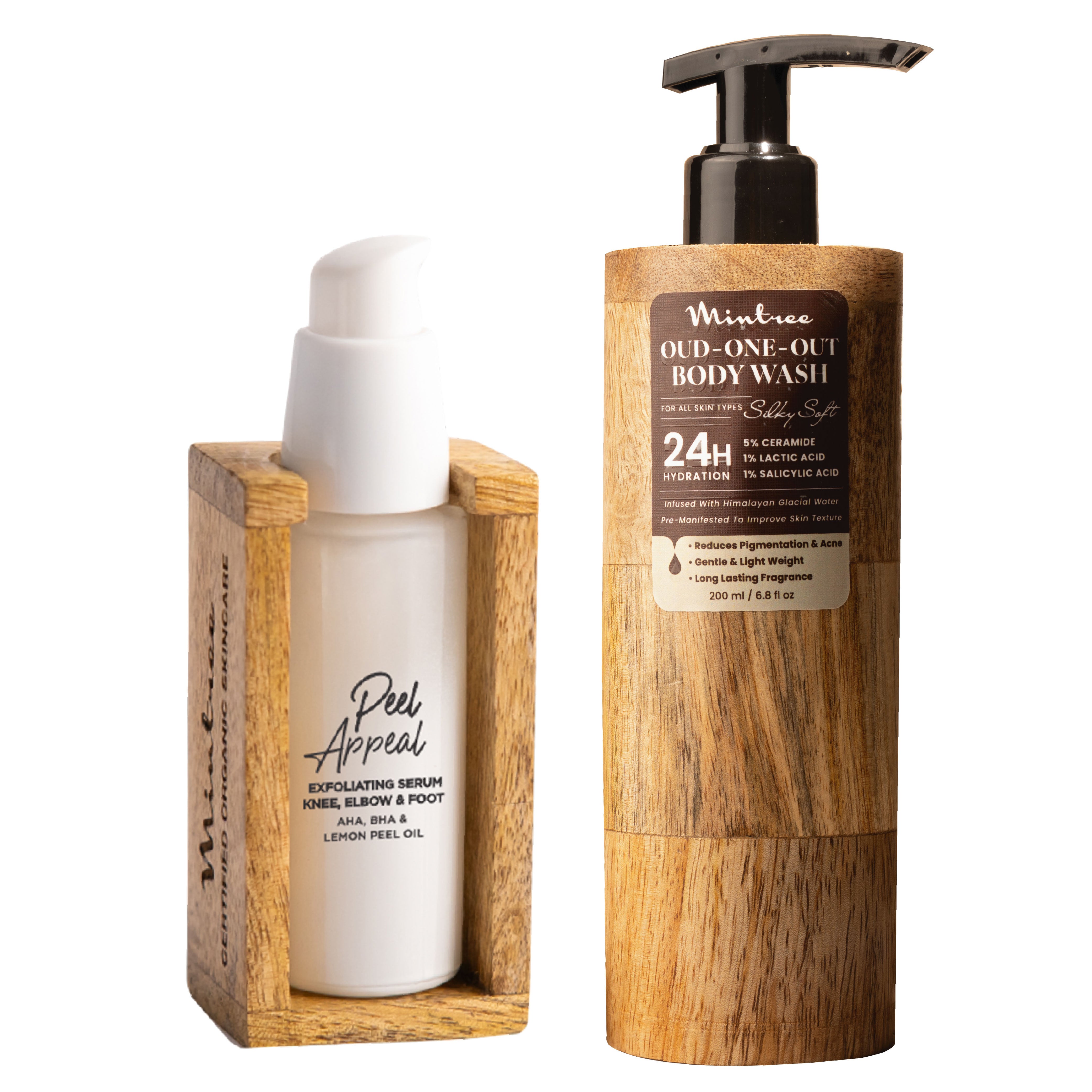 Peel Appeal Serum & Oud Body Wash