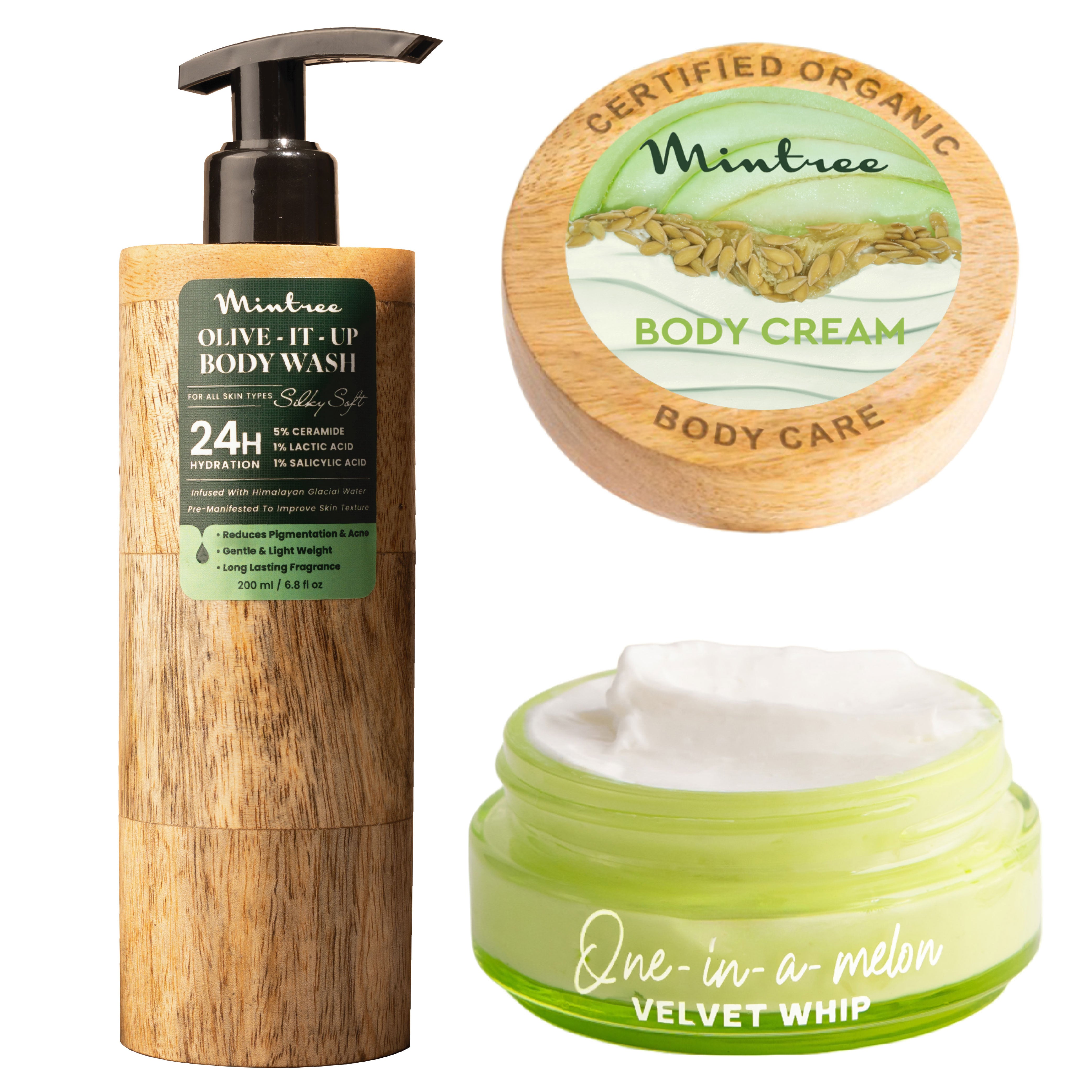 Olive Body Wash & Melon Body Butter