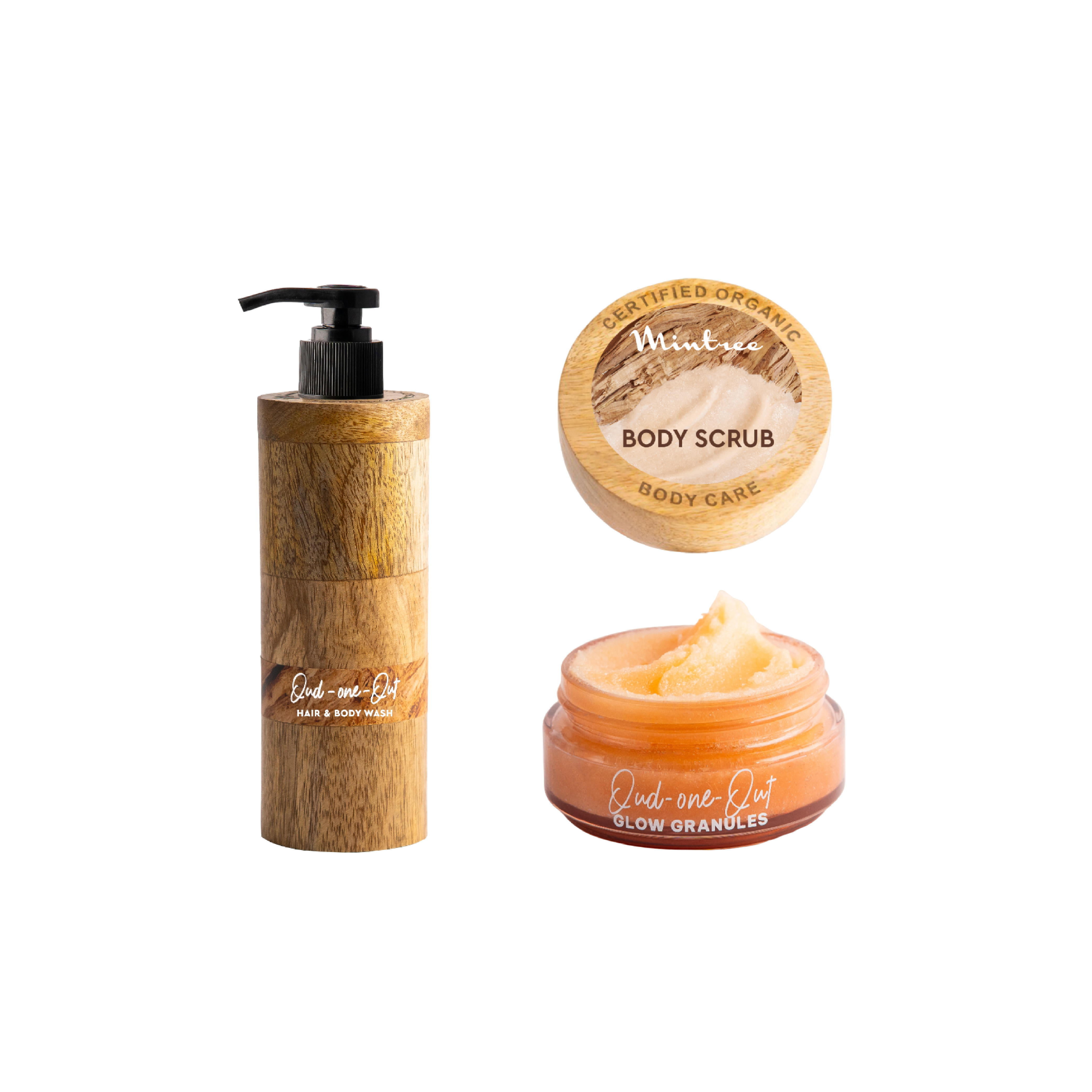 Oud one Out Body Wash & Scrub