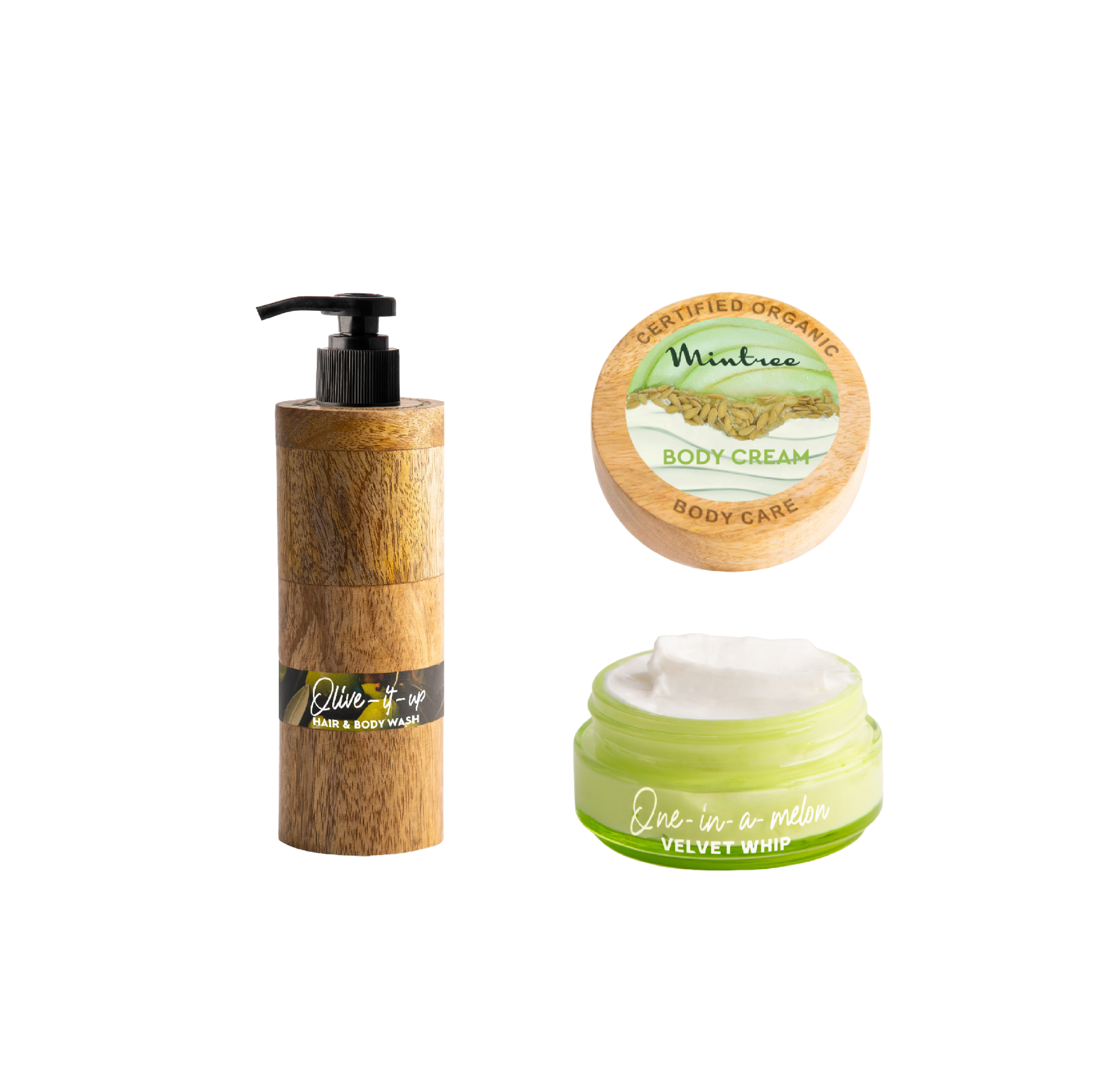 Olive Body Wash & Melon Body Butter