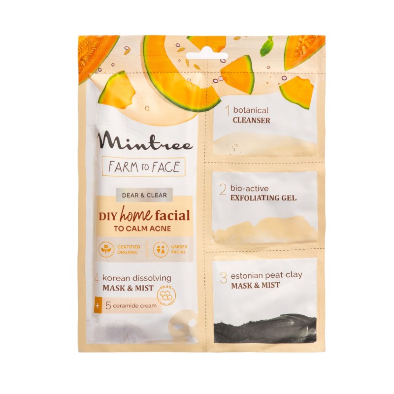 CALMING DIY Home Facial (Muskmelon)
