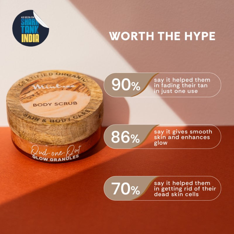 BRIGHTENING Oud Body Scrub 150 gm