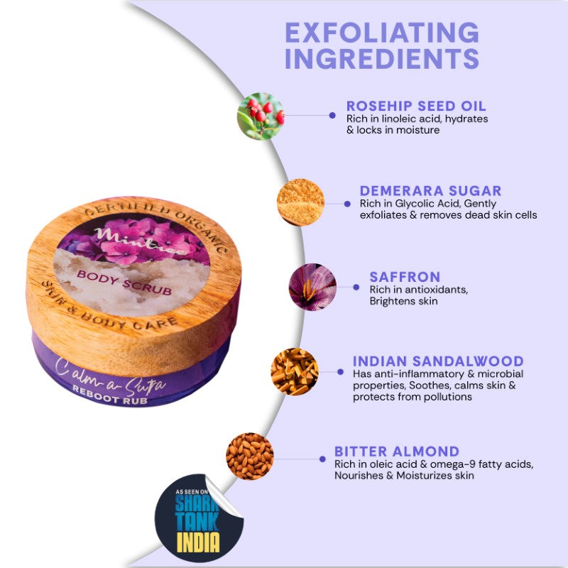 BRIGHTENING Calm-A-Sutra Body Scrub 150 gm