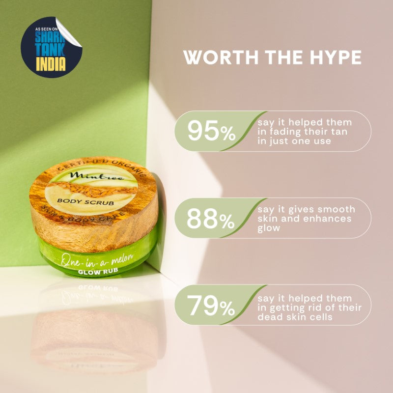 BRIGHTENING Melon Body Scrub 150 gm