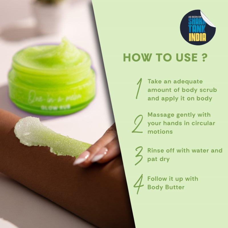 BRIGHTENING Melon Body Scrub 150 gm