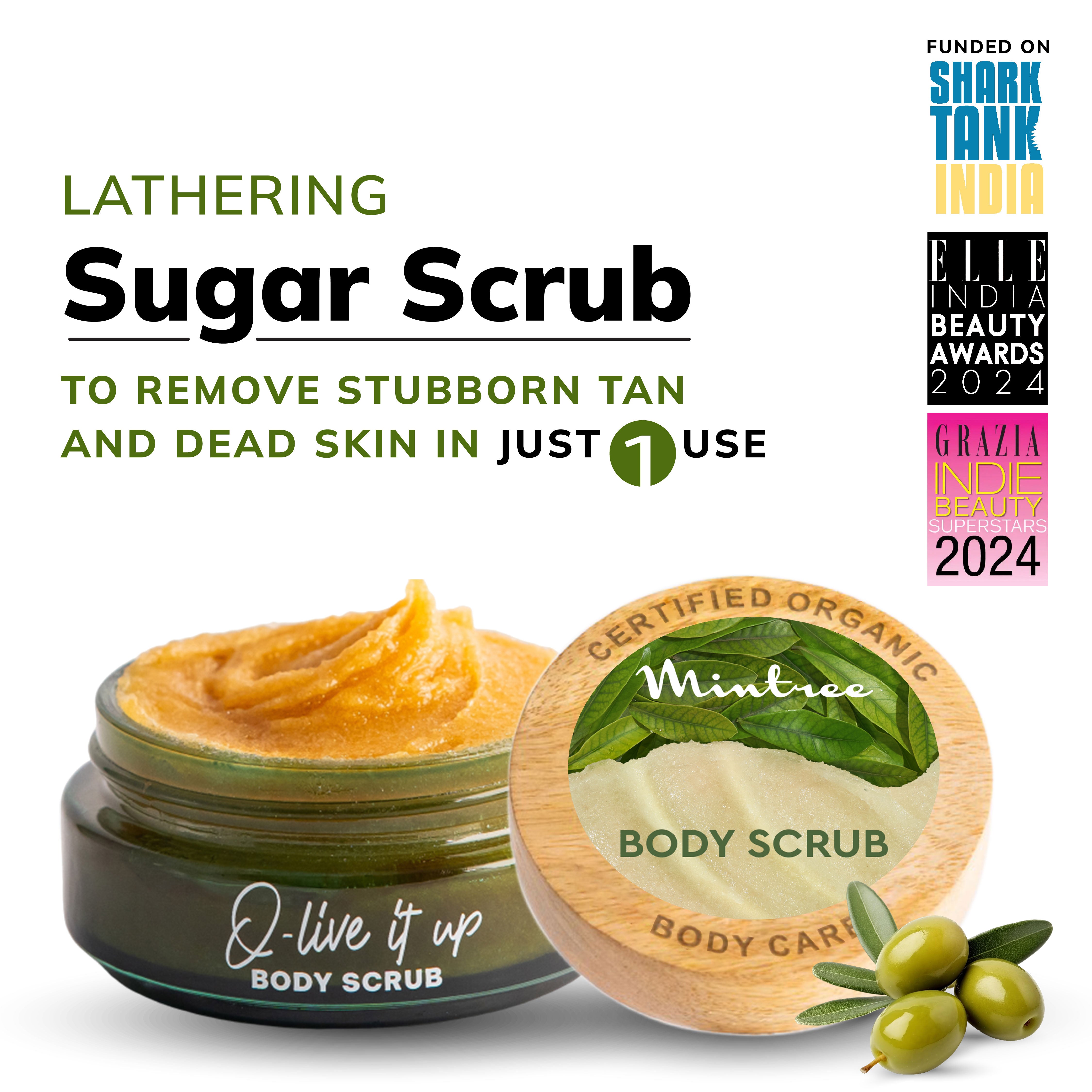 BRIGHTENING Olive Body Scrub 150 gm