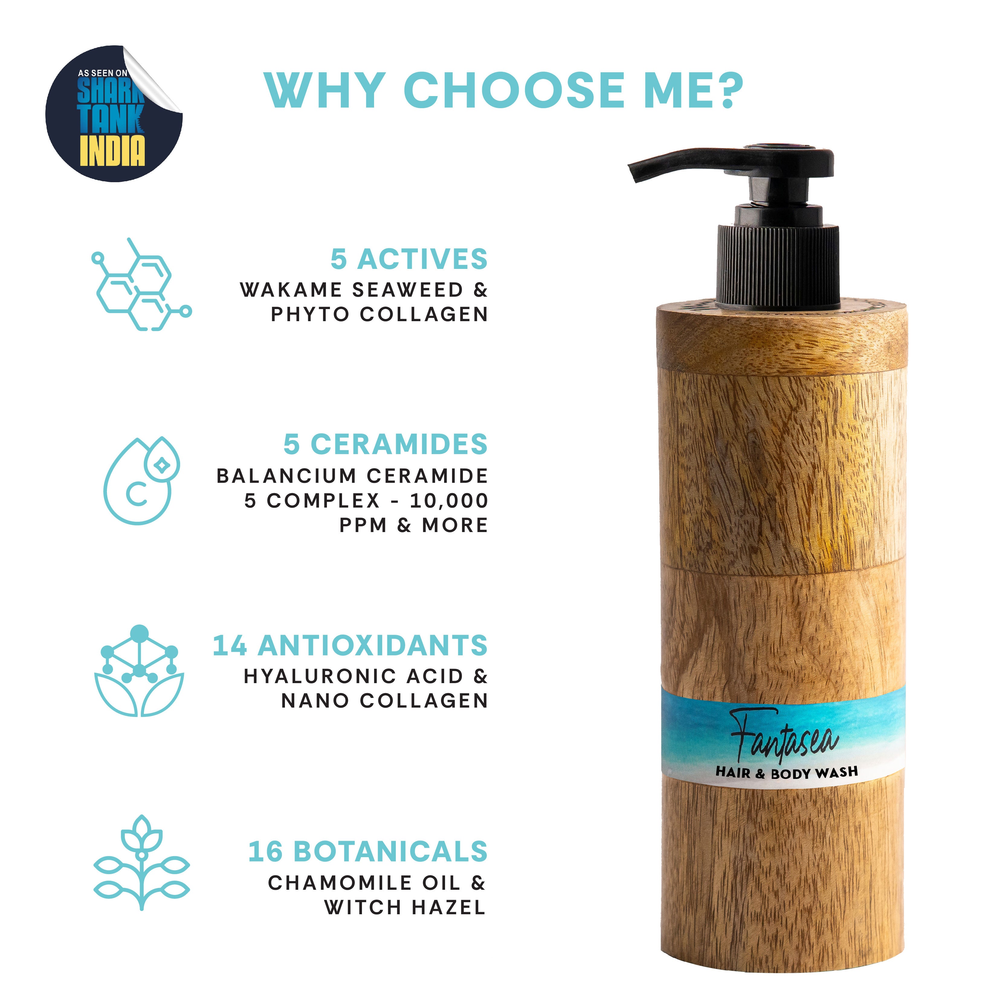 NOURISHING Fantasea Body Wash 200 ml