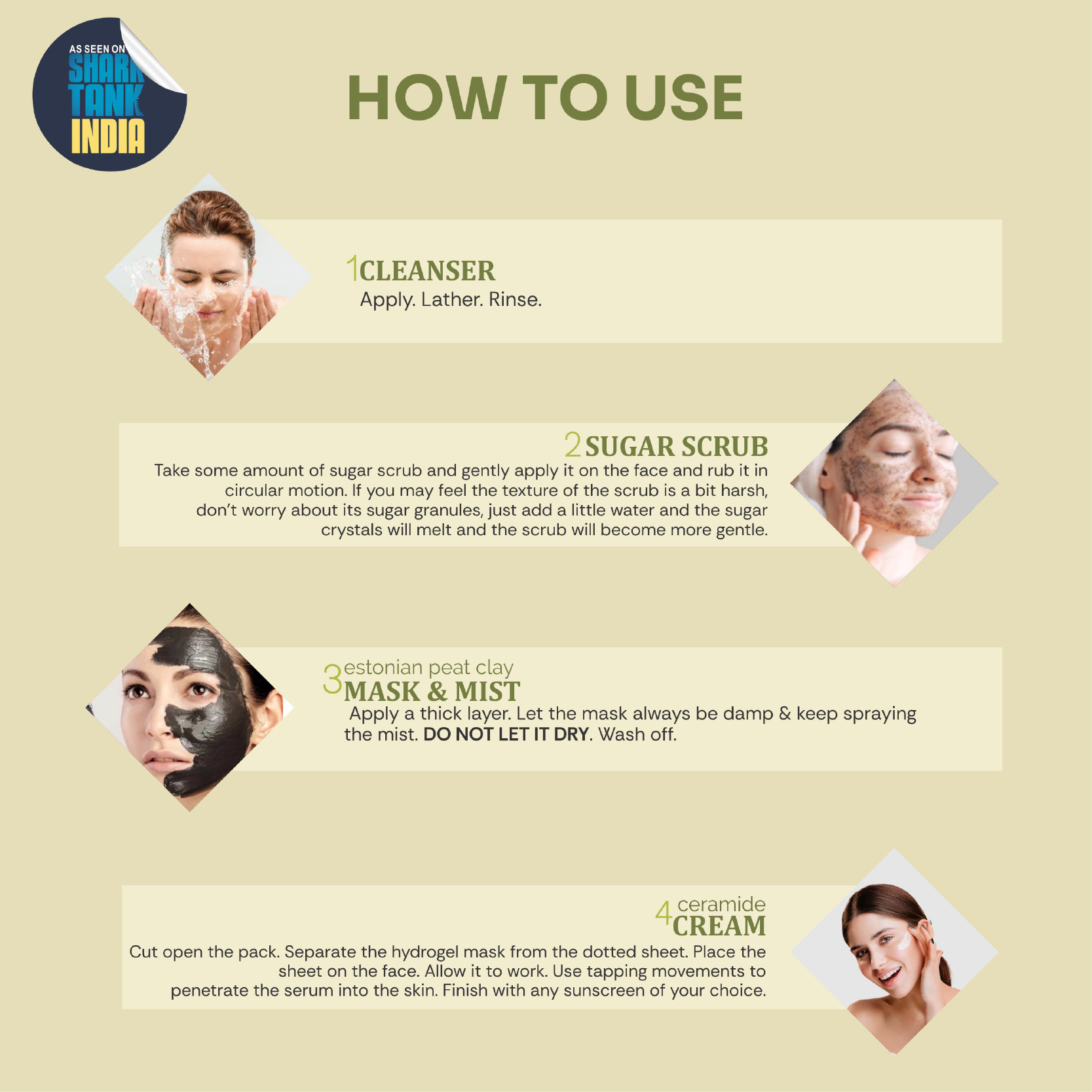 Hydrating DIY Home Facial Kit (Avocado)